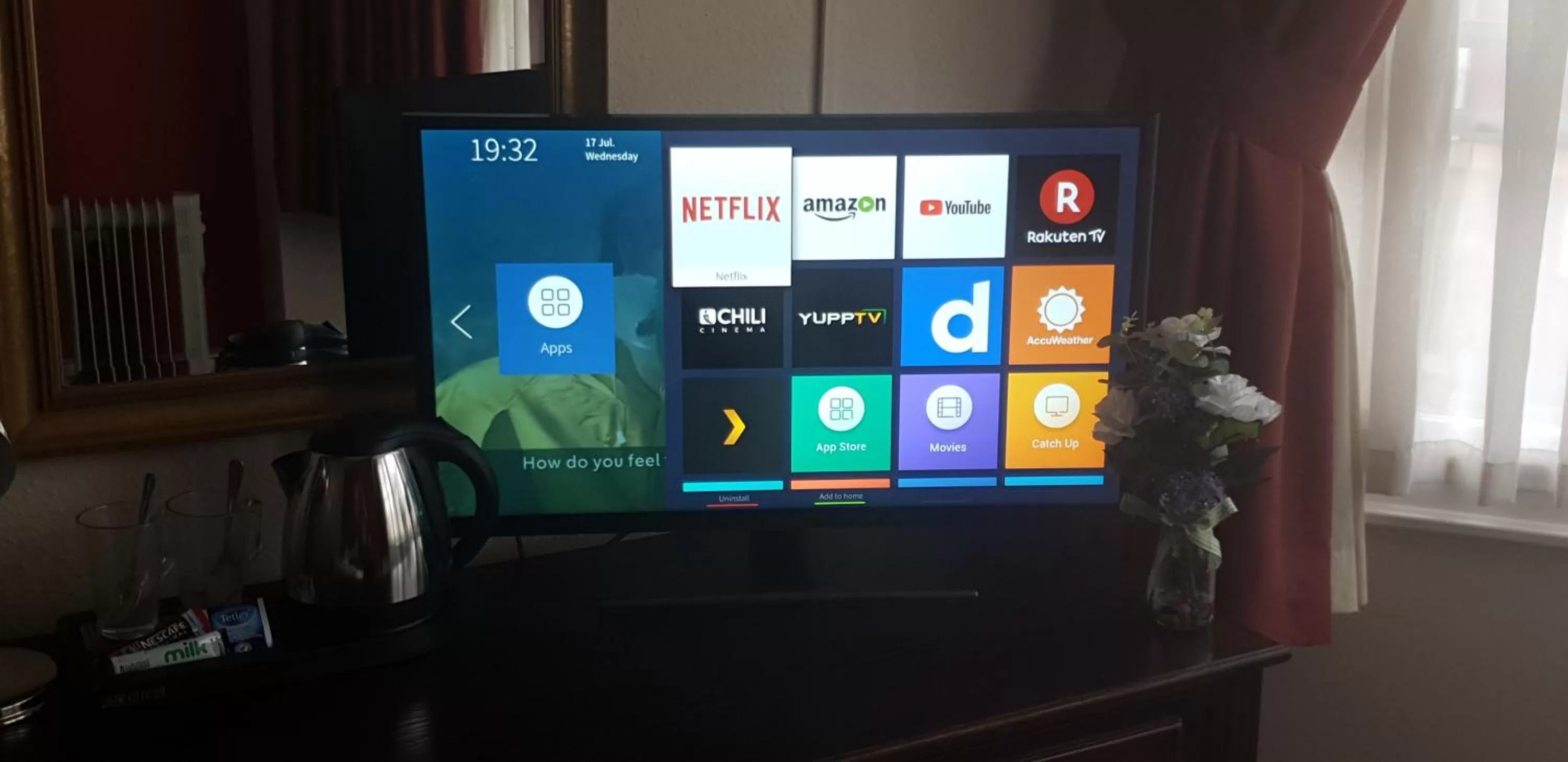 TV and multimedia in The George Inn