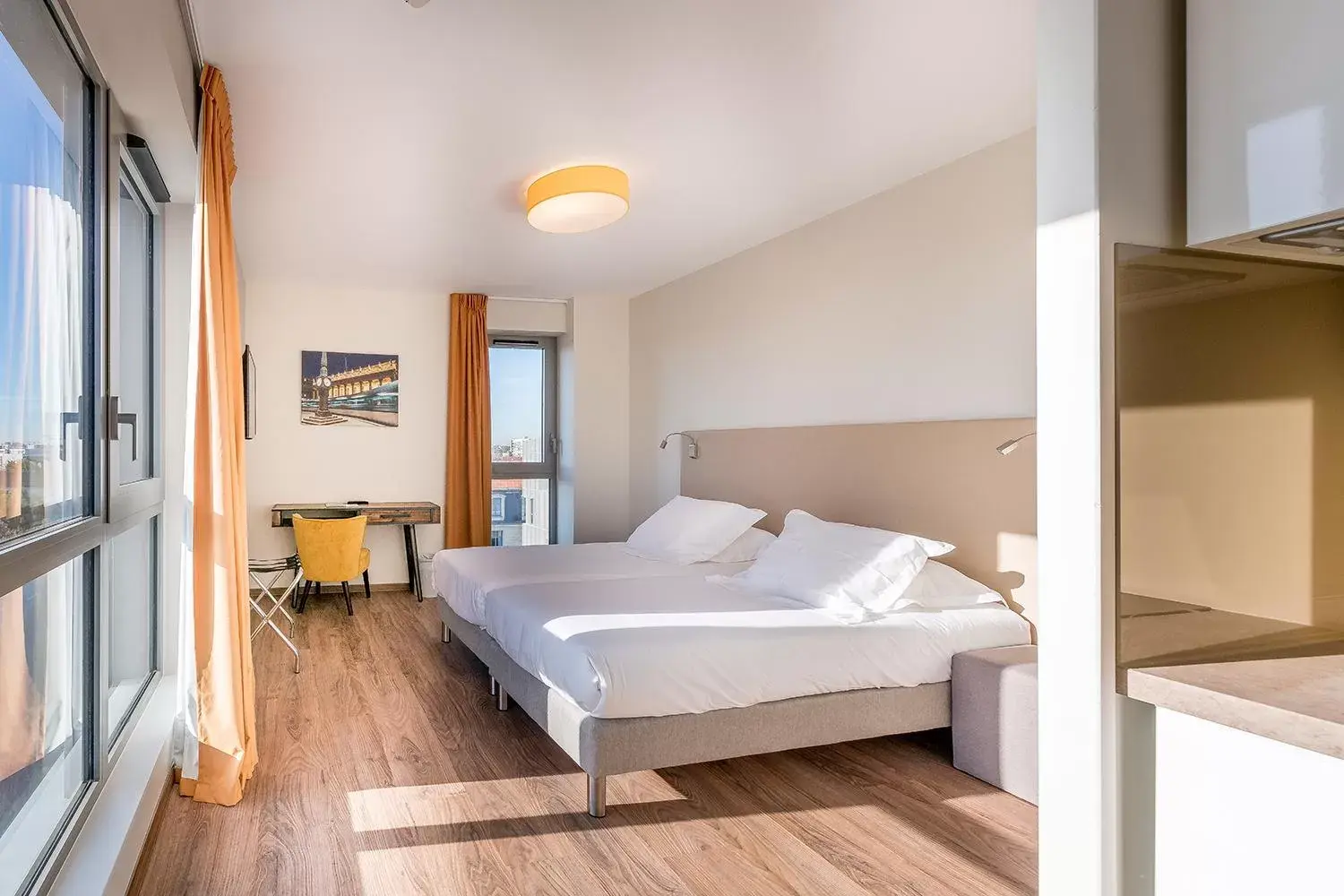 Bedroom, Bed in All Suites Bordeaux Marne – Gare Saint-Jean