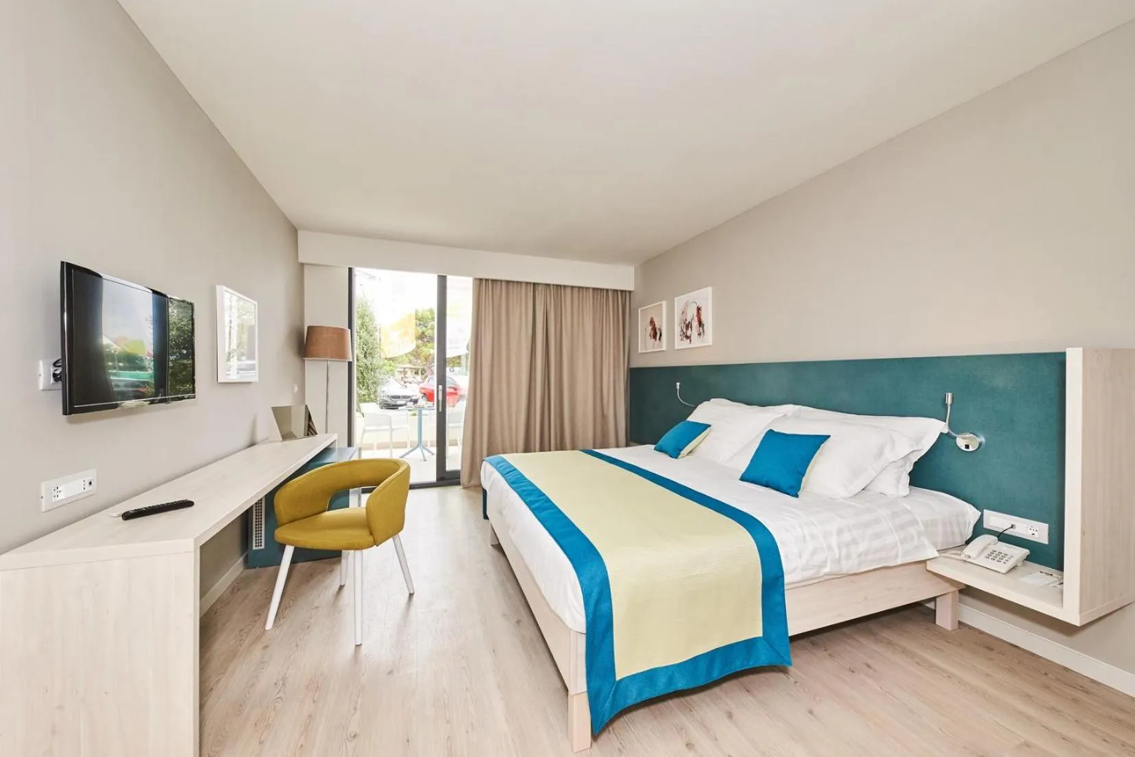 Bedroom, Bed in Hotel Sipar Plava Laguna