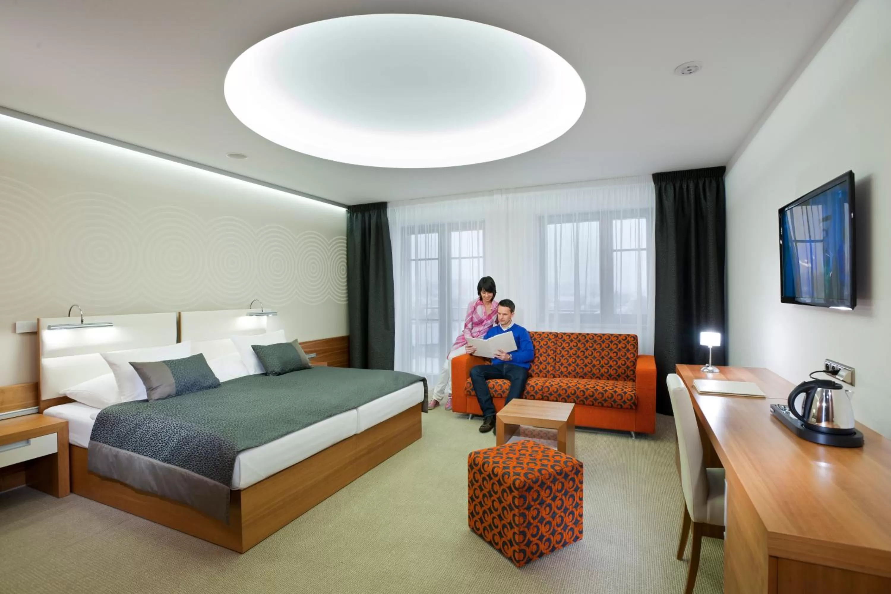 Bed in Hotel Vitality