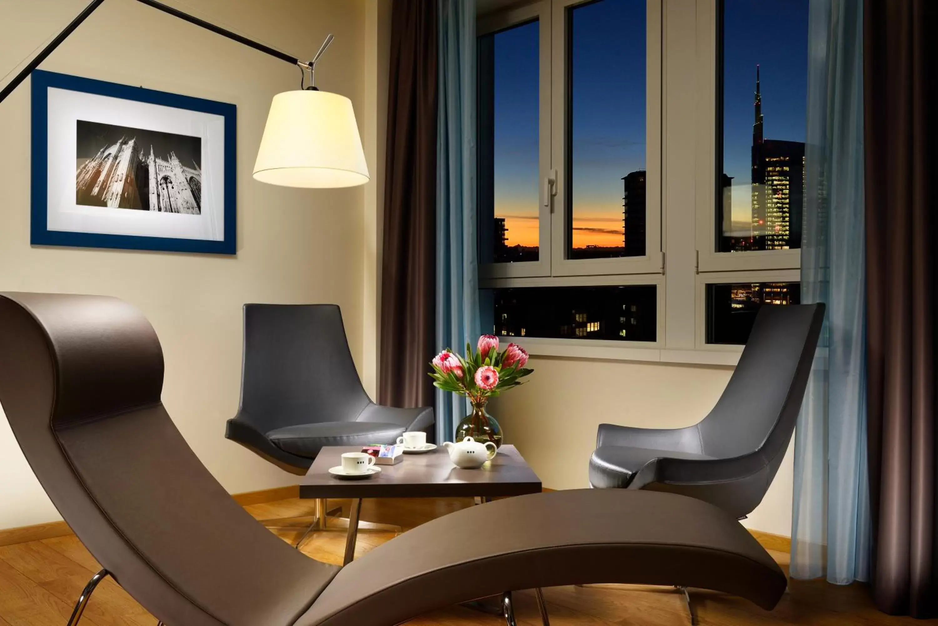 City view in UNAHOTELS Century Milano