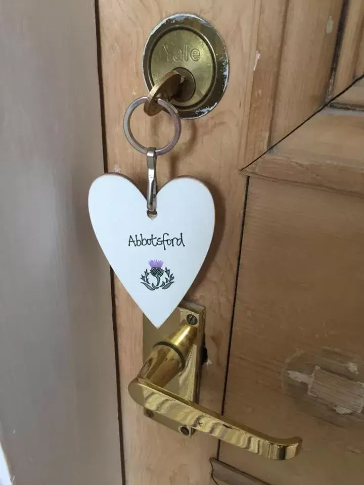 Property logo or sign, Bathroom in Dryburgh Arms Pub with Rooms