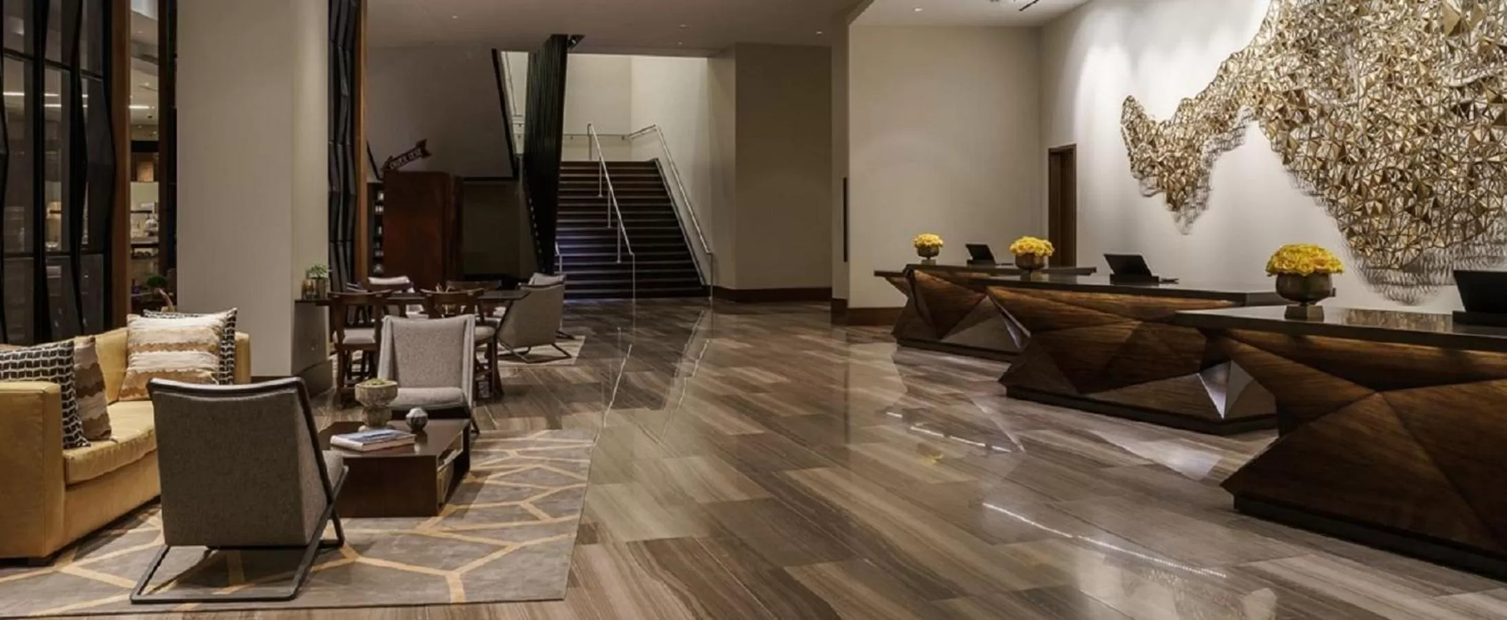 Lobby or reception in Hyatt Regency Houston Galleria