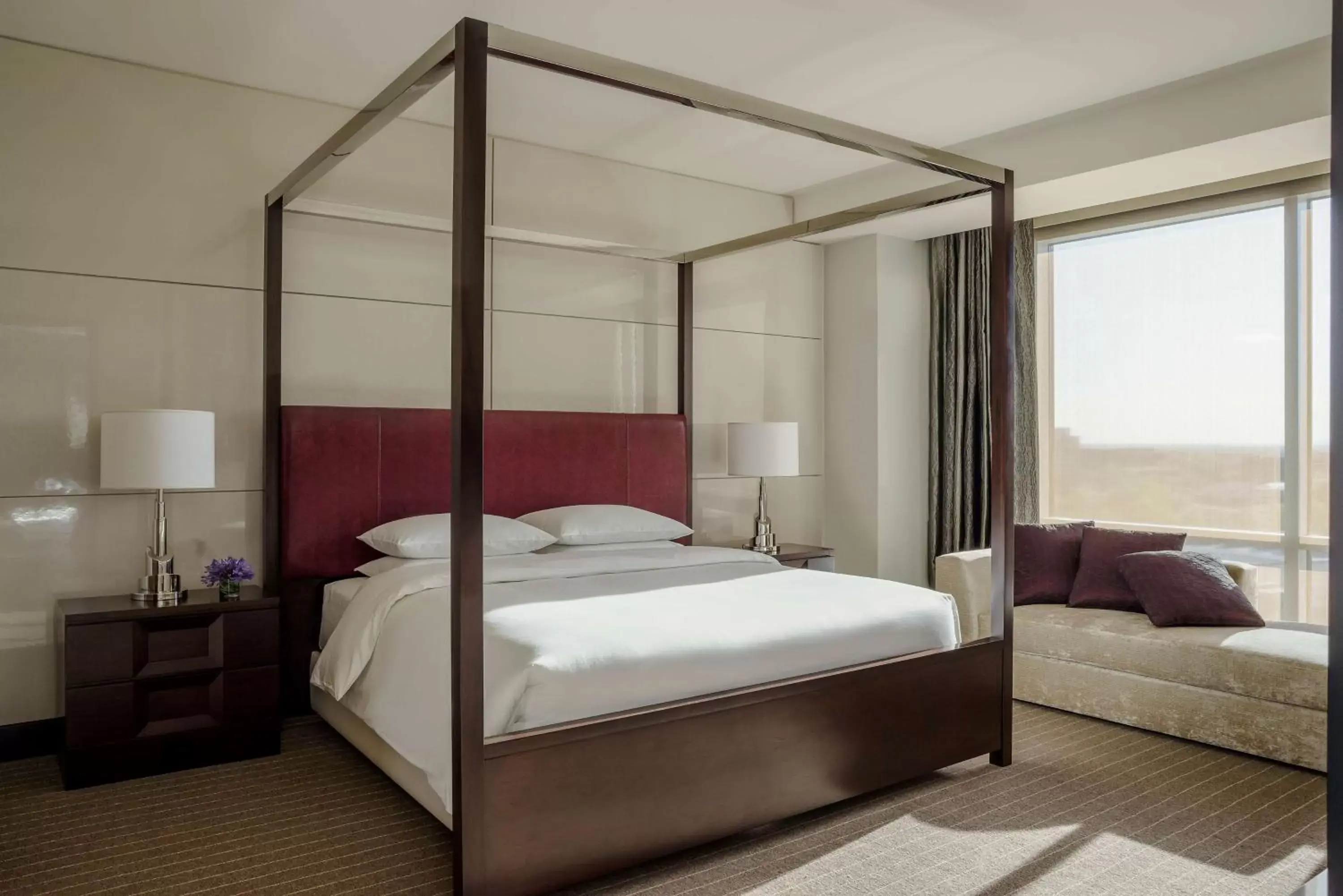 Photo of the whole room, Bed in Hyatt Regency Tysons Corner Center