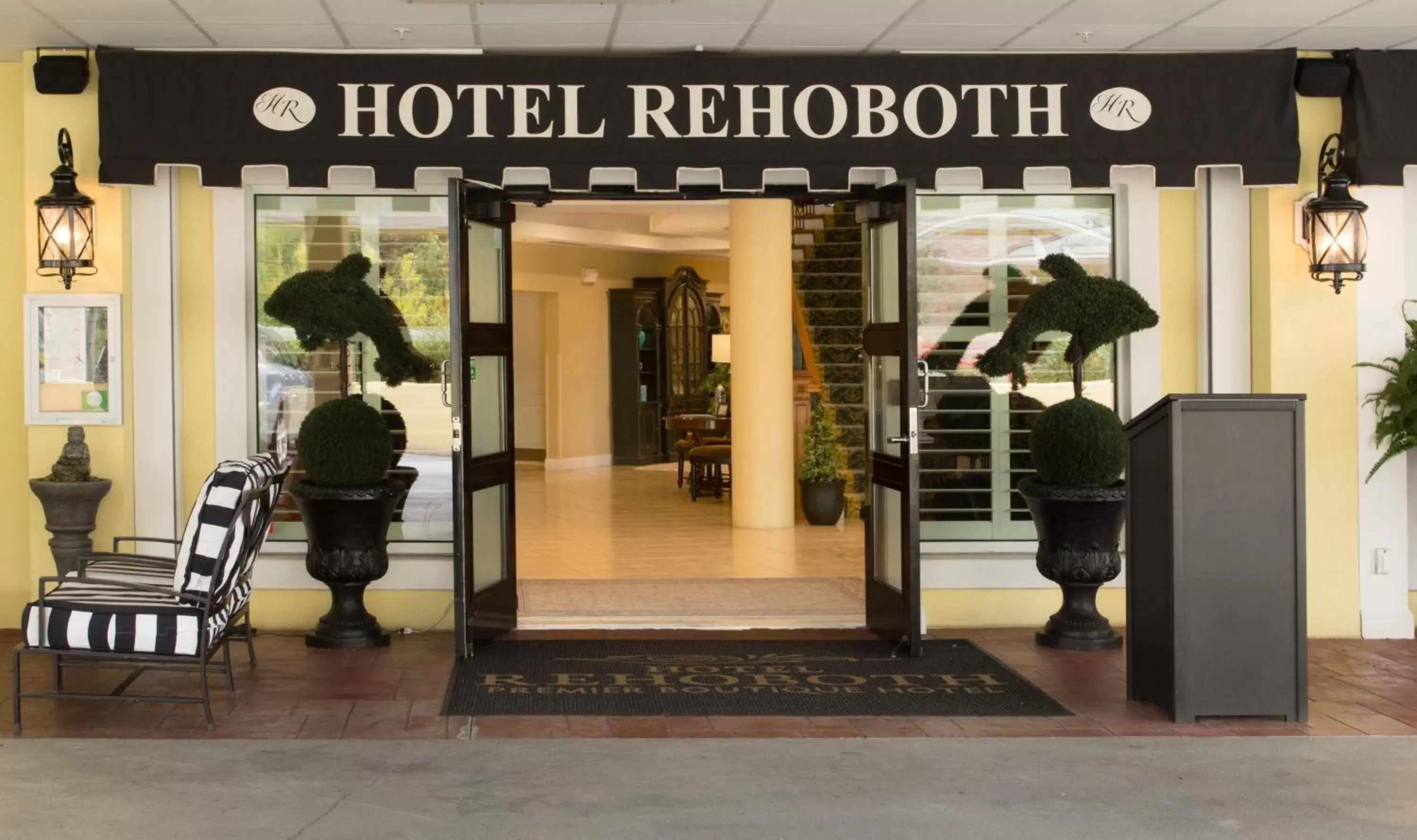 Facade/entrance in Hotel Rehoboth