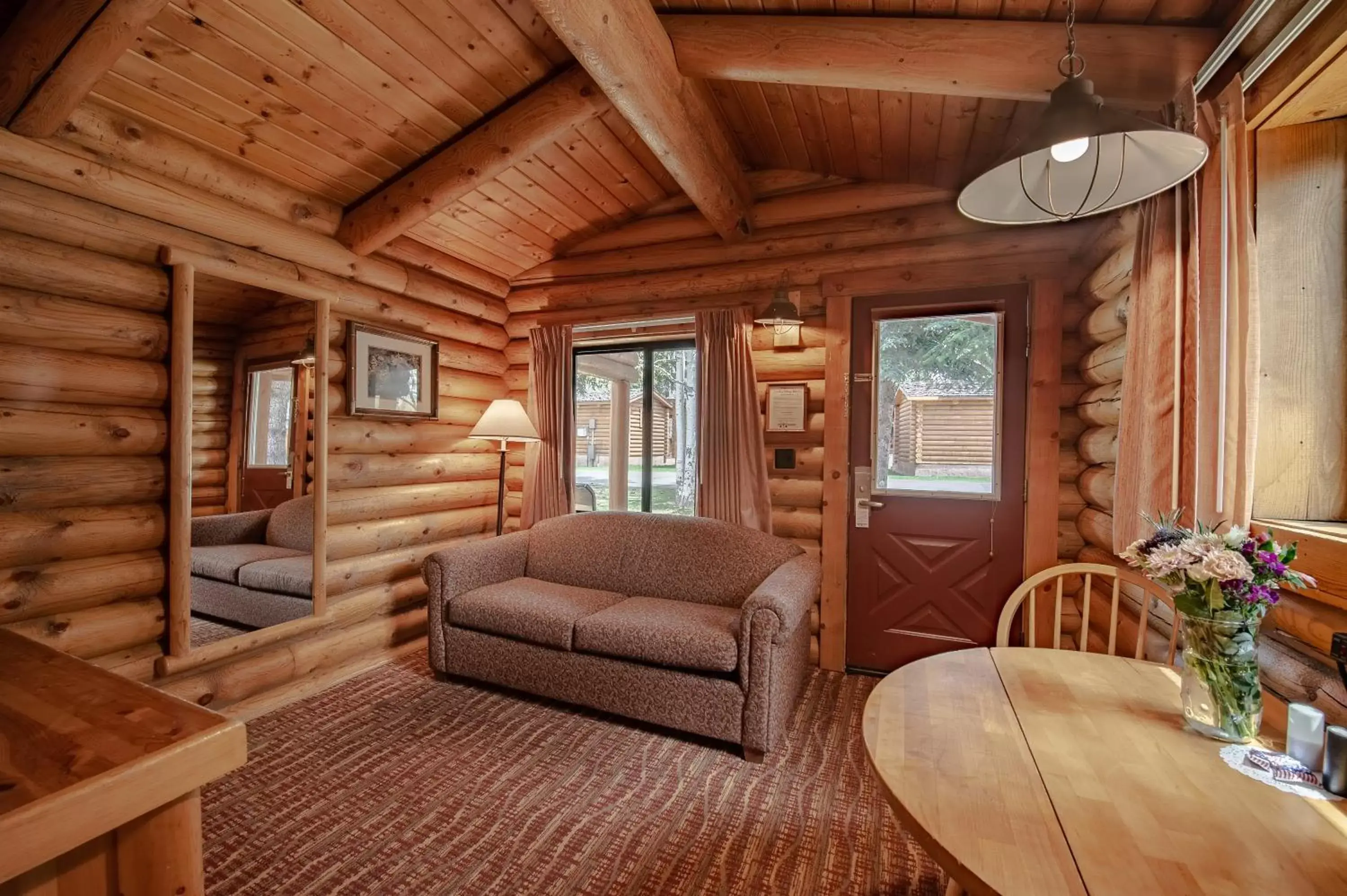 Seating Area in Cowboy Village Resort