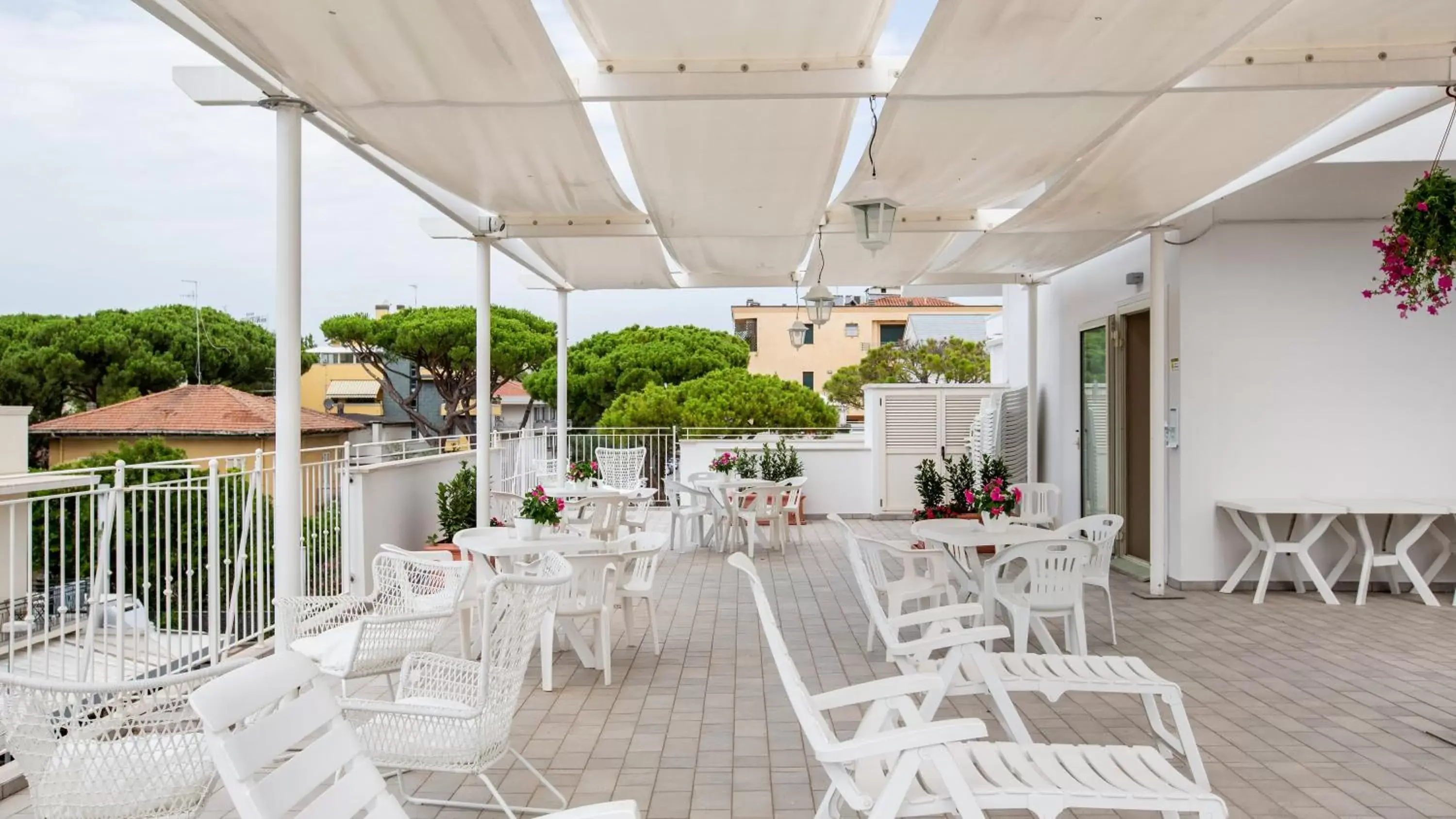 Balcony/Terrace in BeYou Hotel Villa Rosa