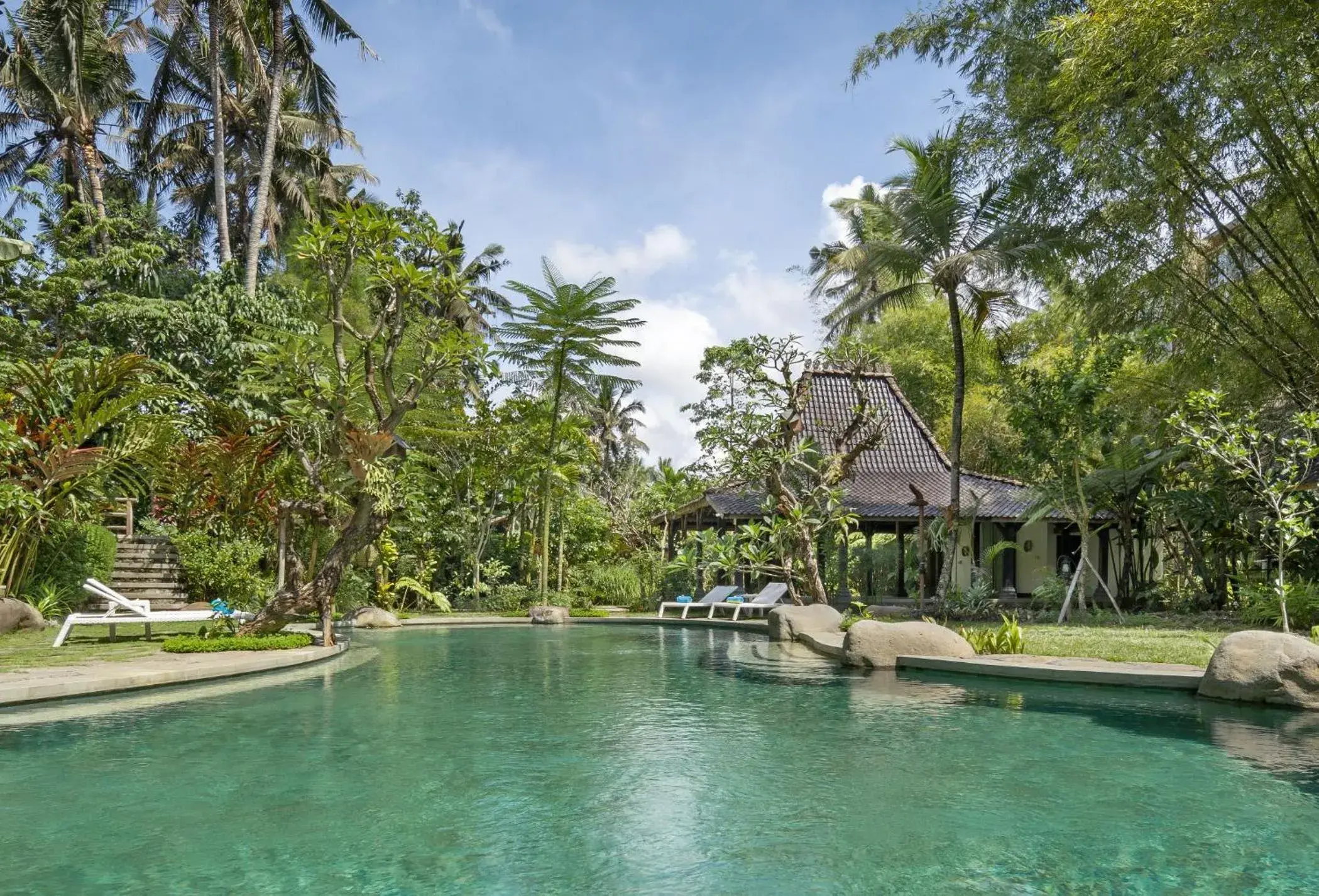 Lounge or bar, Swimming Pool in Korurua Dijiwa Ubud