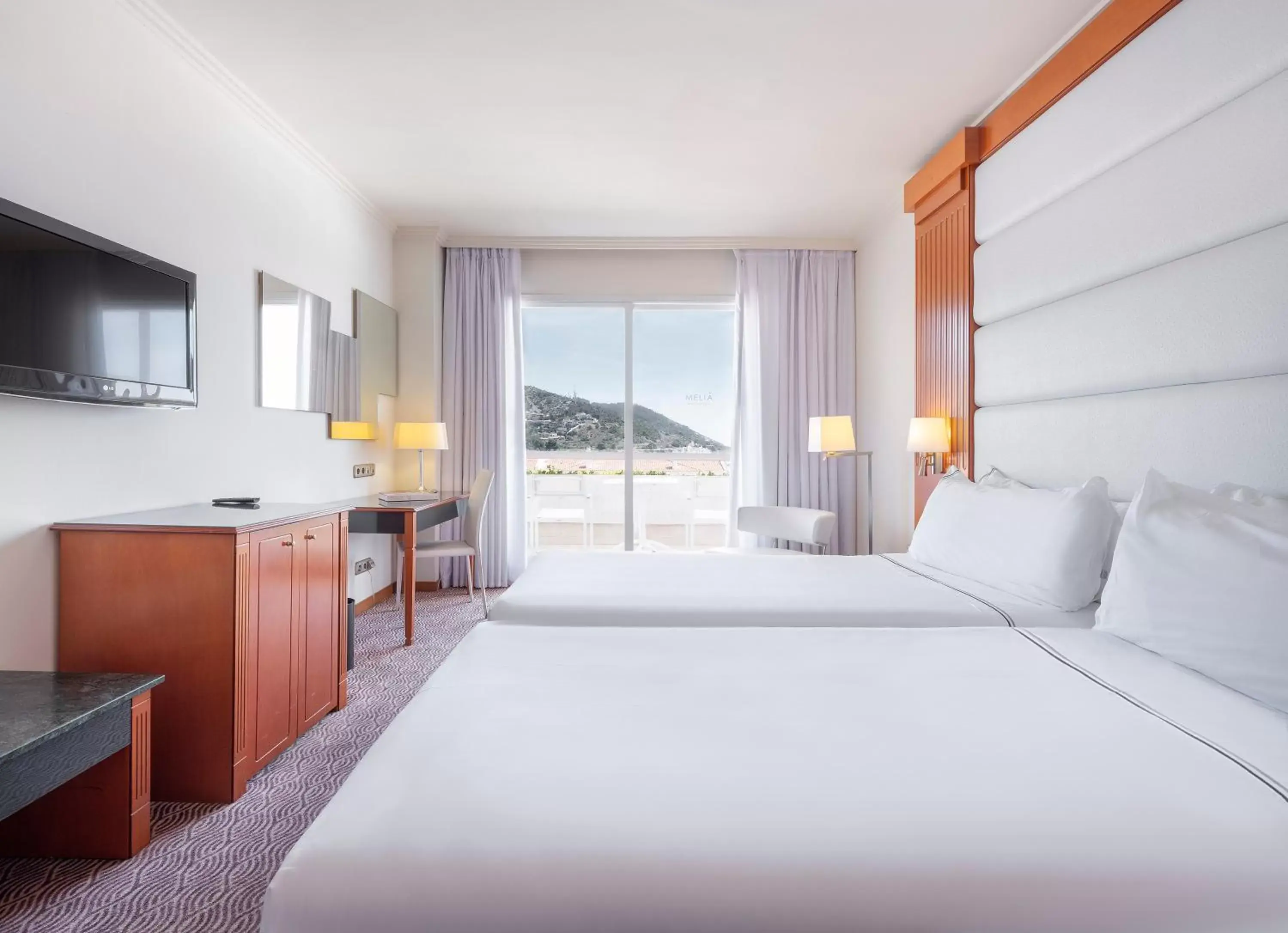 TV and multimedia, Bed in Melia Sitges