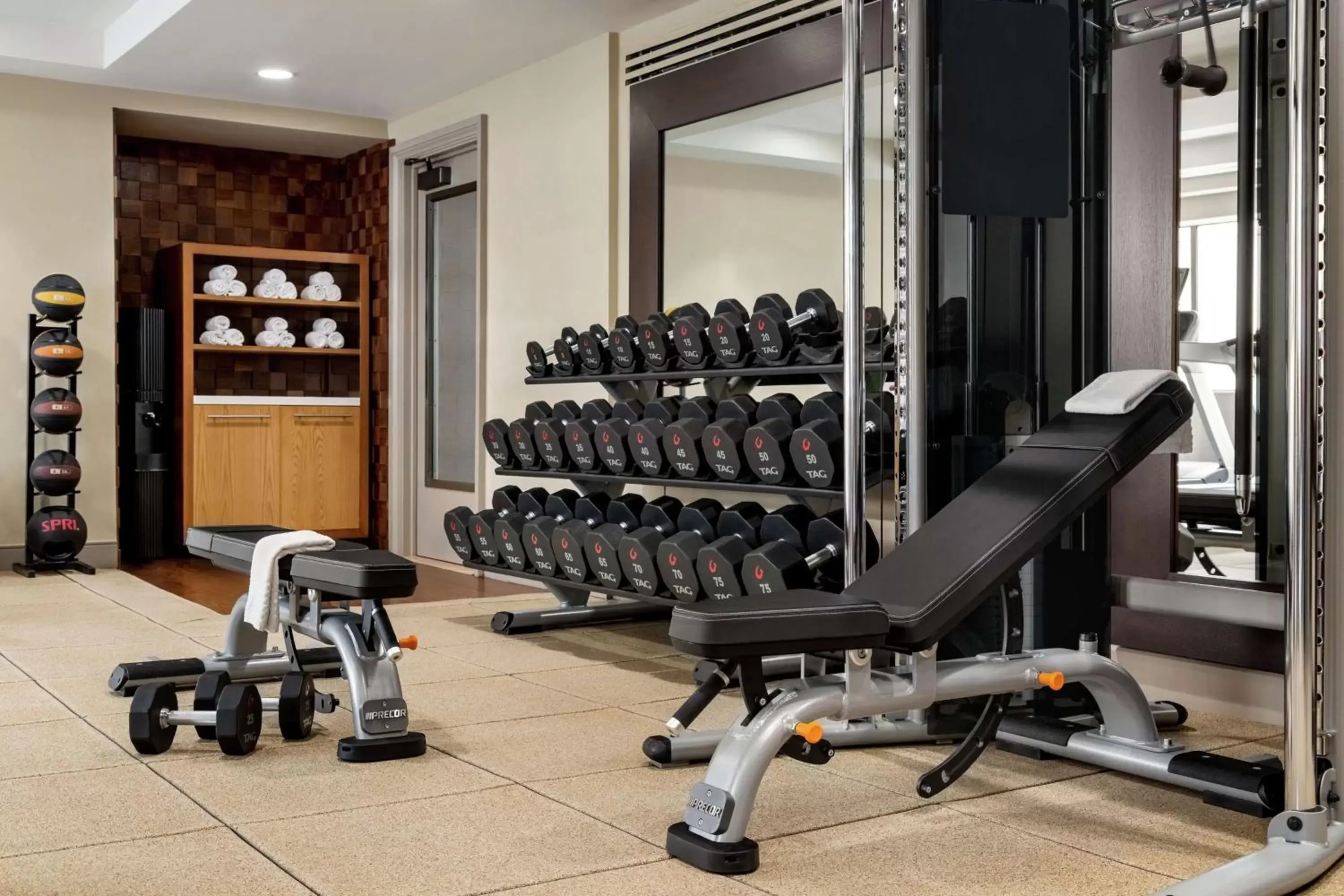Fitness centre/facilities, Fitness Center/Facilities in Hilton Checkers Los Angeles