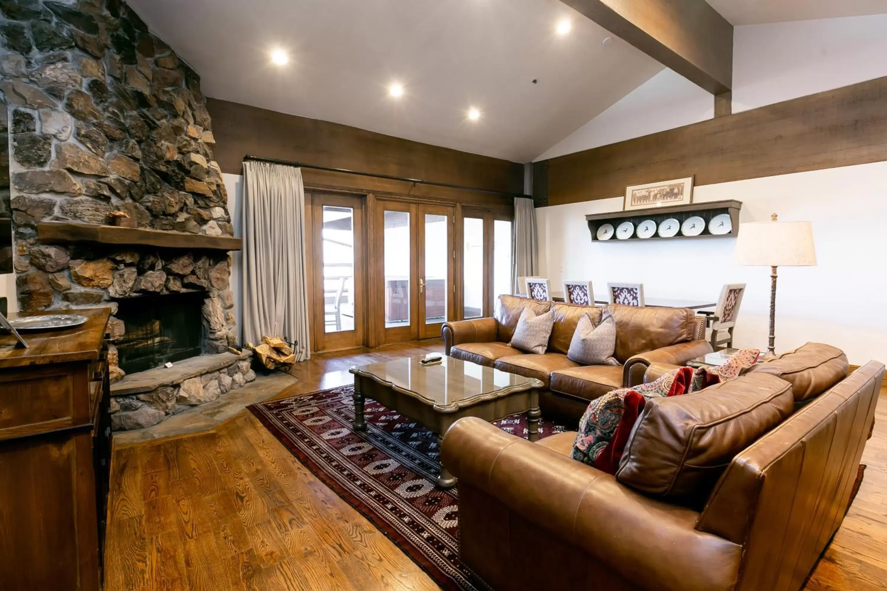 Living room, Seating Area in Stein Eriksen Lodge Deer Valley