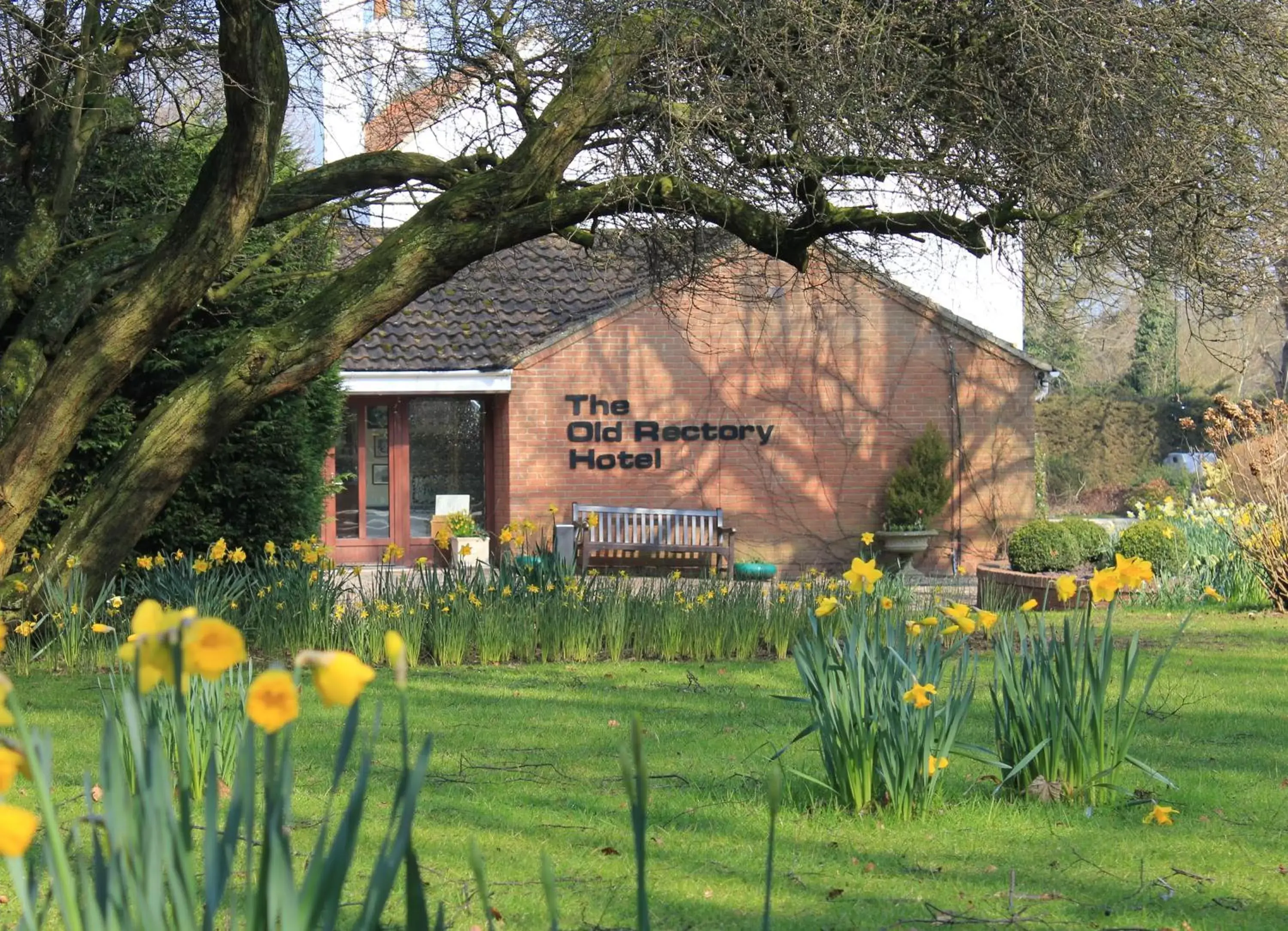 Spring, Property Building in Old Rectory Hotel, Crostwick