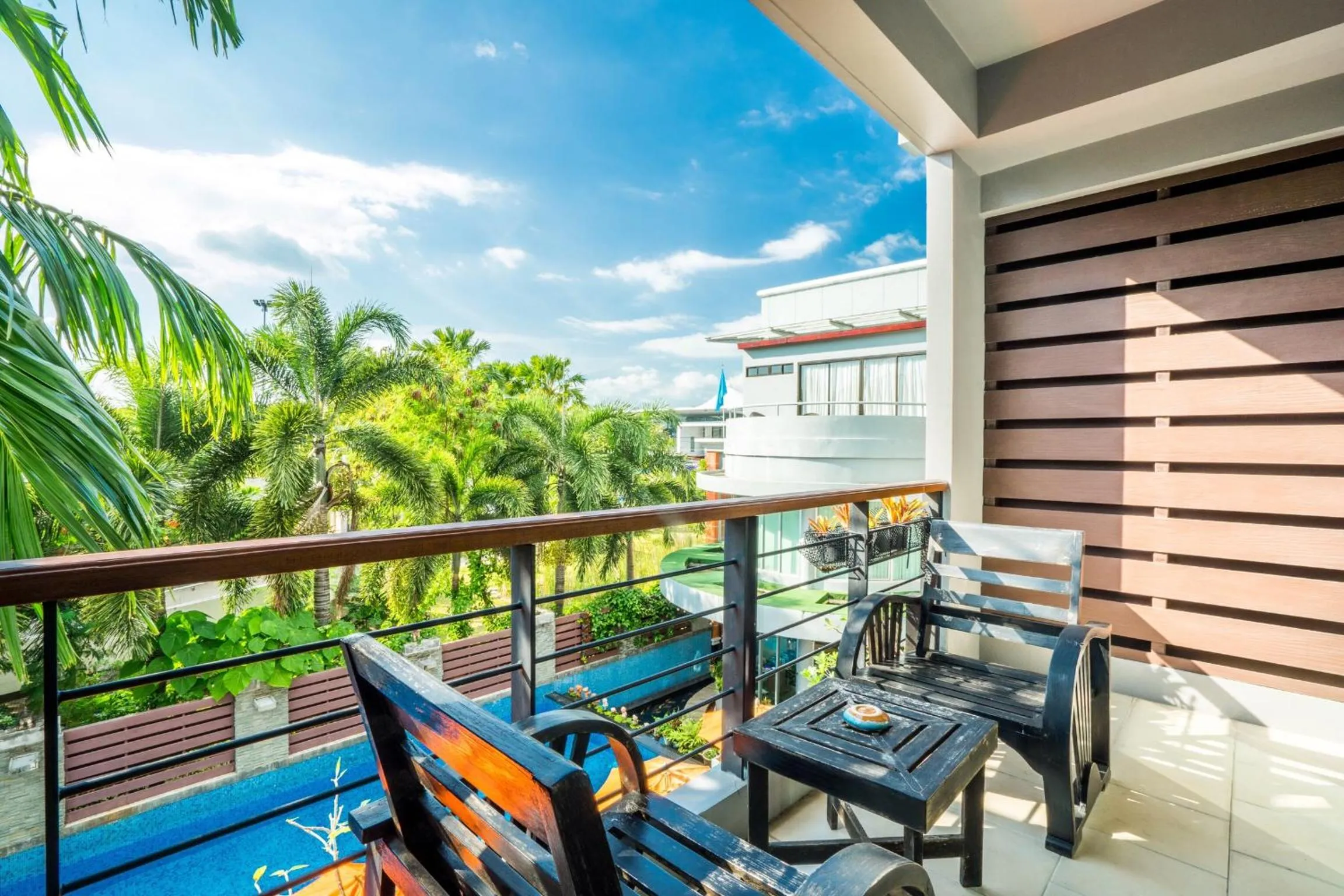 Balcony/Terrace in Baan Suwantawe