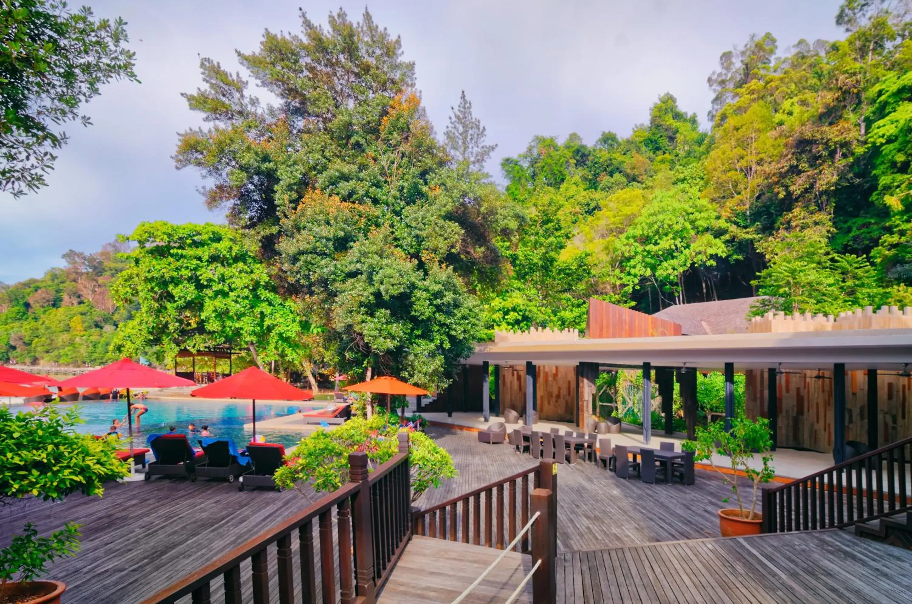 Garden in Bunga Raya Island Resort & Spa