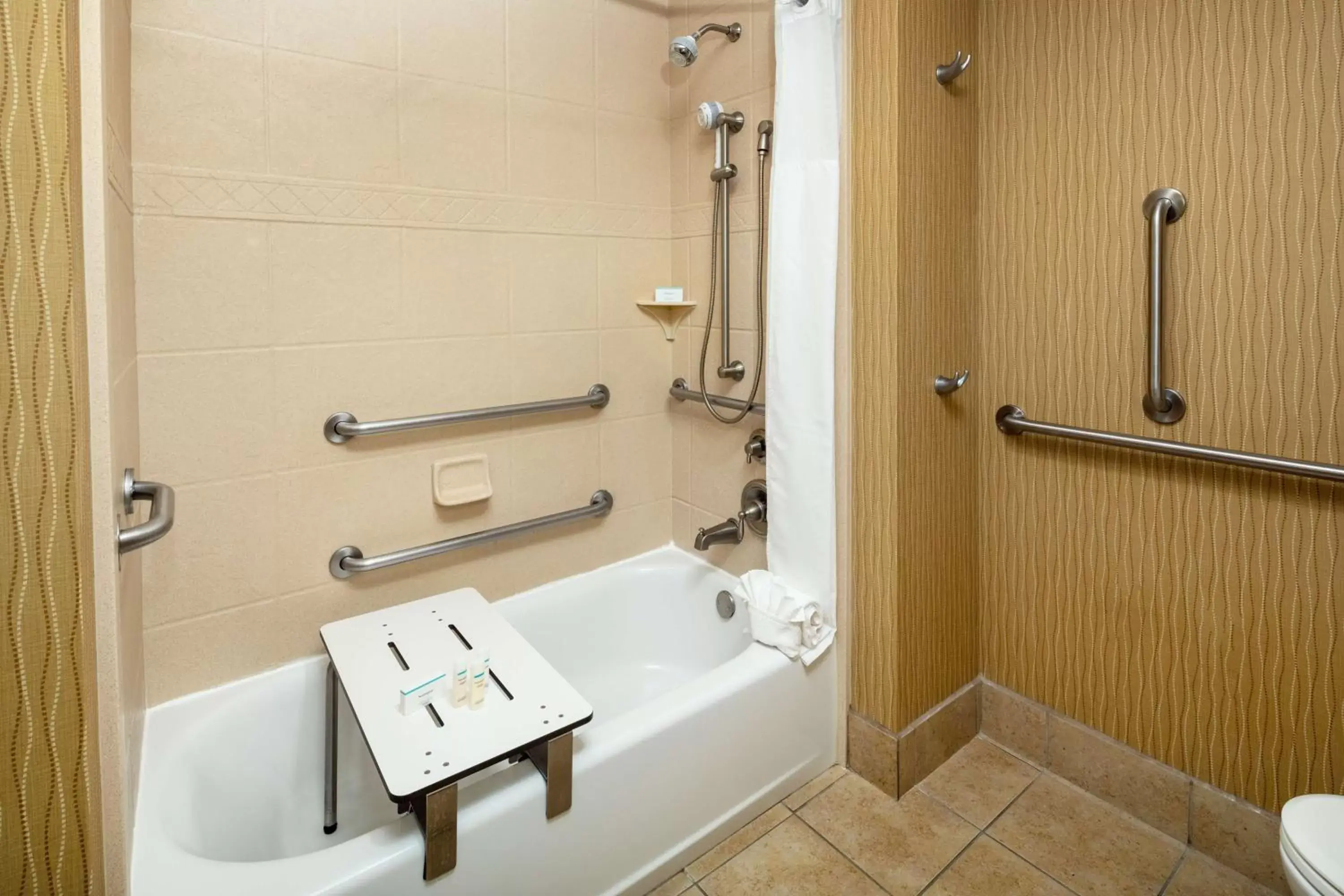 King Room with Accessible Tub - Mobility and Hearing Access/Non-Smoking in Hampton Inn & Suites Scottsdale at Talking Stick King Room with Accessible Tub - Mobility and Hearing Access/Non-Smoking in Hampton Inn & Suites Scottsdale at Talking Stick