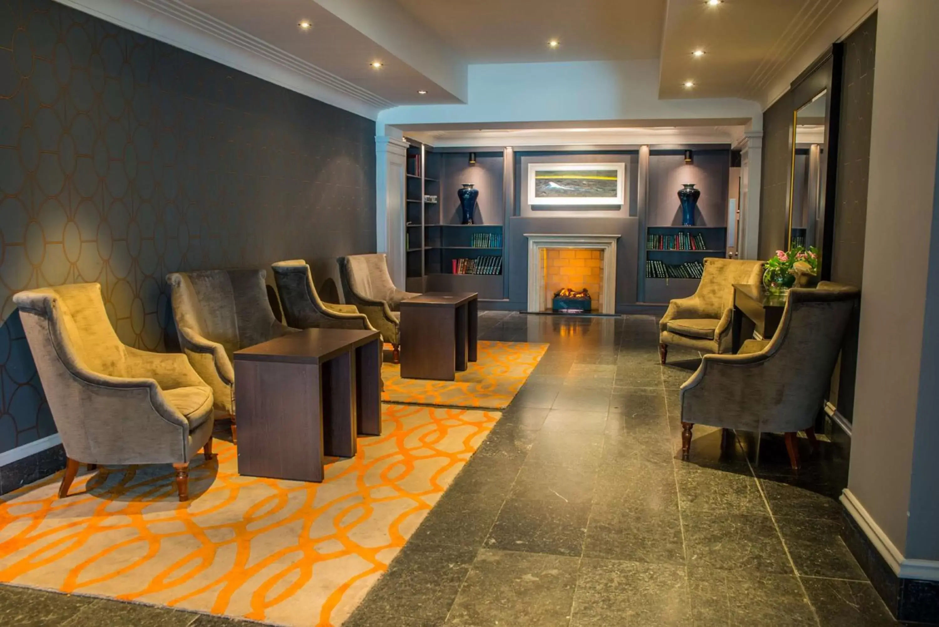 Lounge or bar, Lobby/Reception in Radisson BLU Hotel & Spa, Little Island Cork