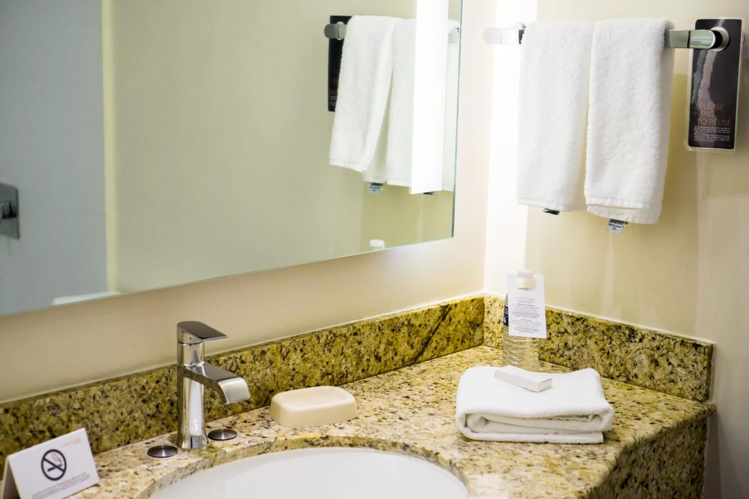 Decorative detail, Bathroom in Courtyard by Marriott San Luis Potosi