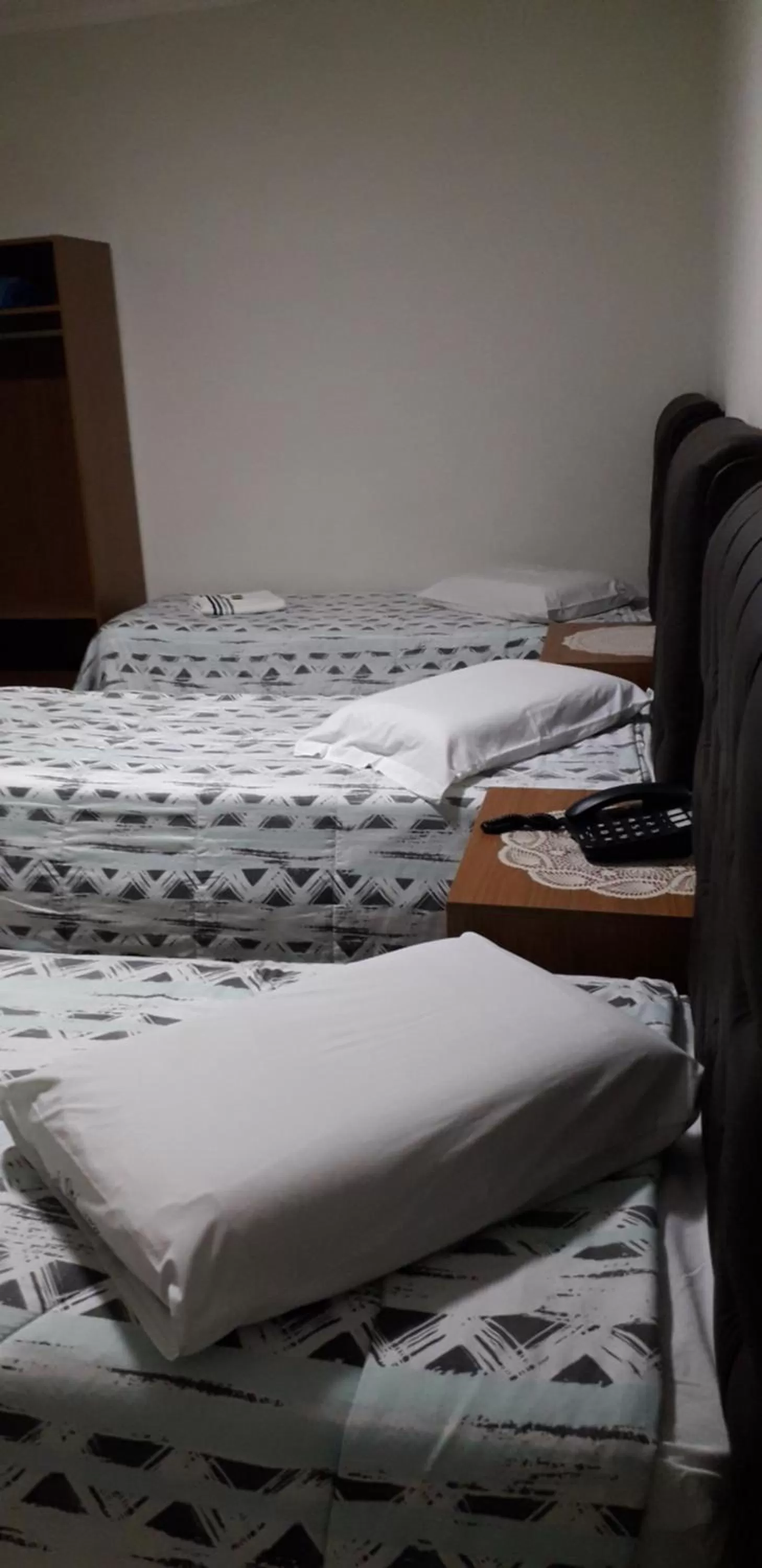 Bed in Hotel Athenas e Convenções