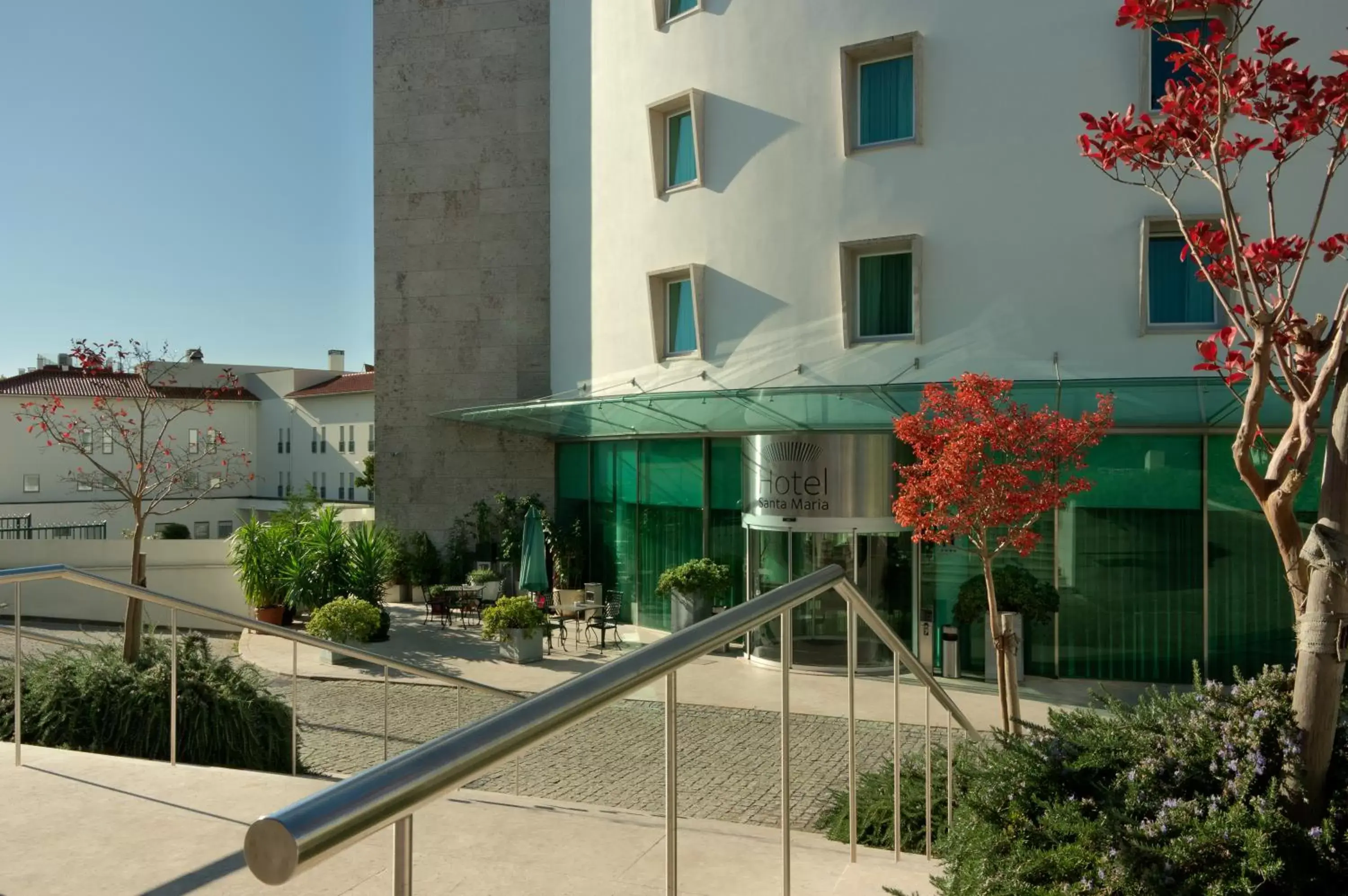 Facade/entrance, Property Building in Hotel Santa Maria