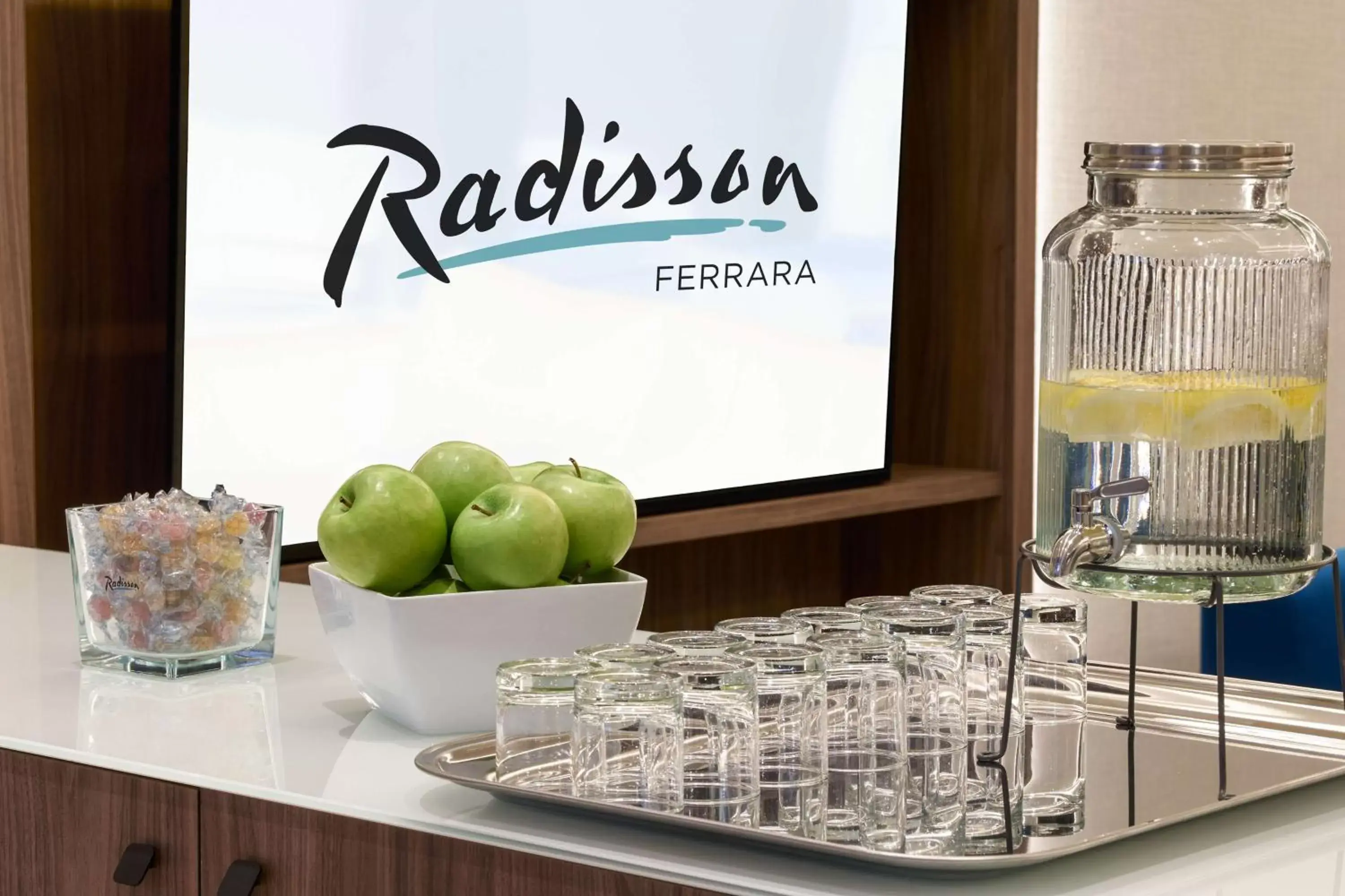 Lobby or reception in Radisson Hotel Ferrara