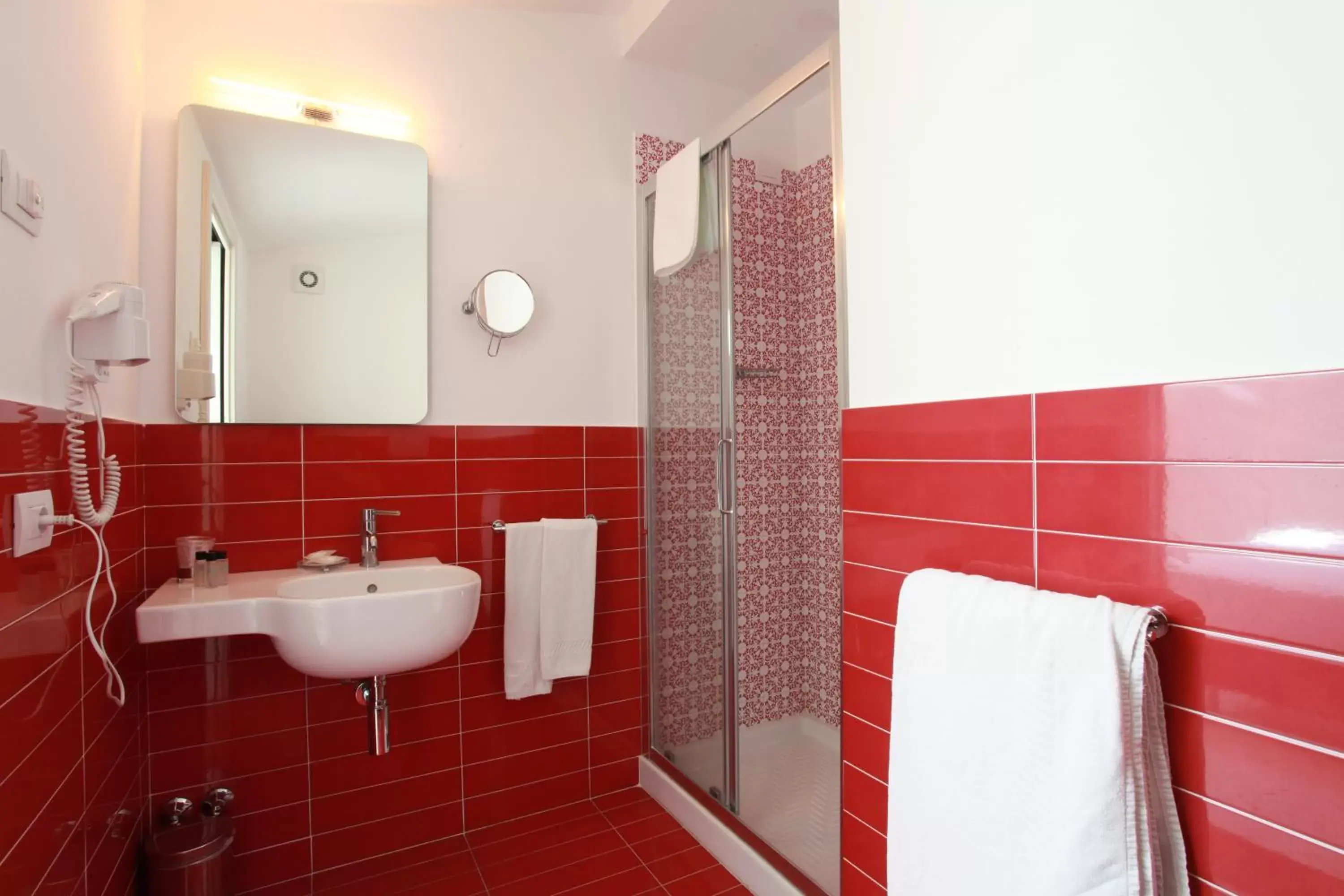 Shower, Bathroom in Palazzo Tasso