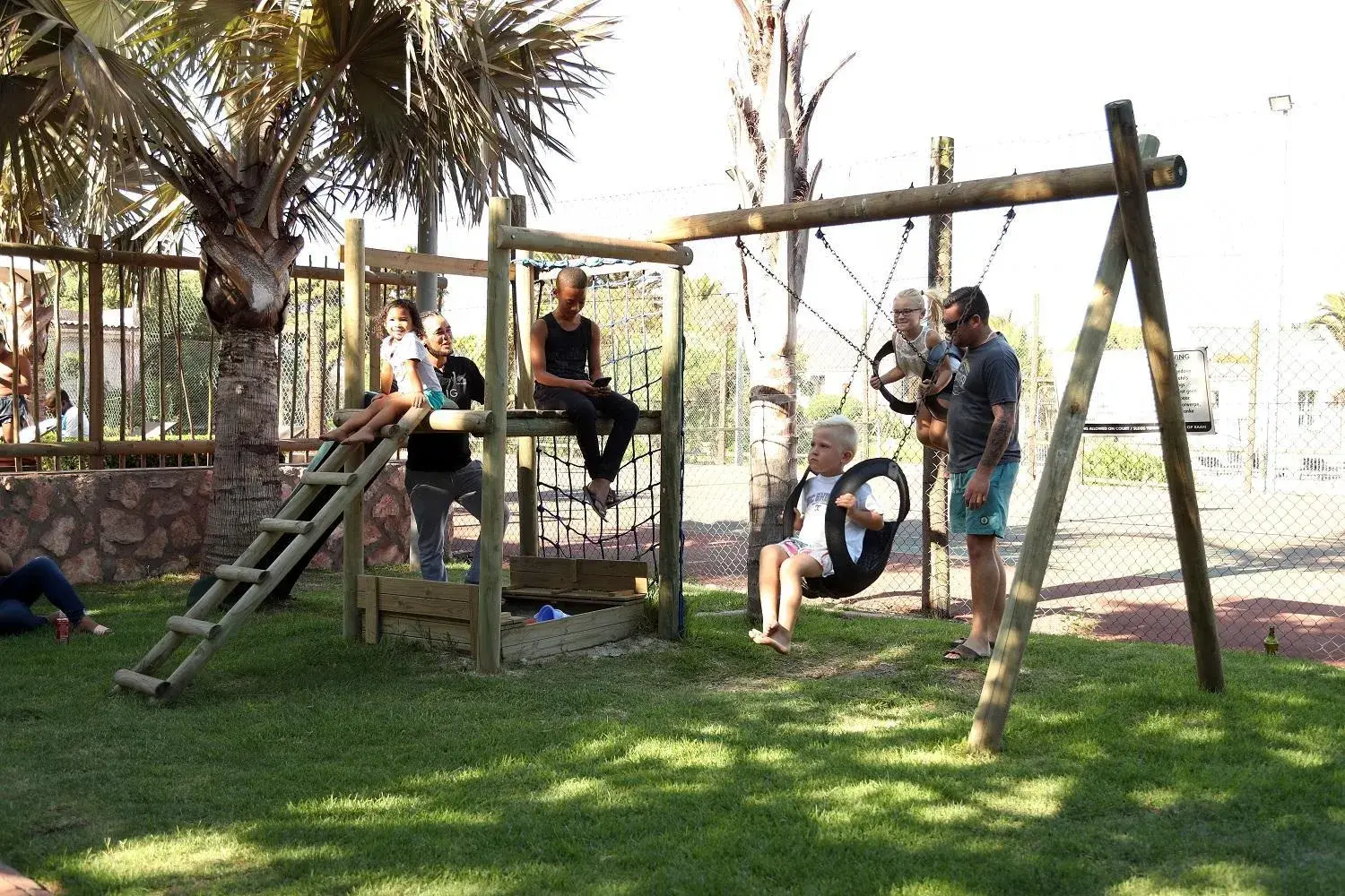 People, Children's Play Area in Blue Bay Lodge