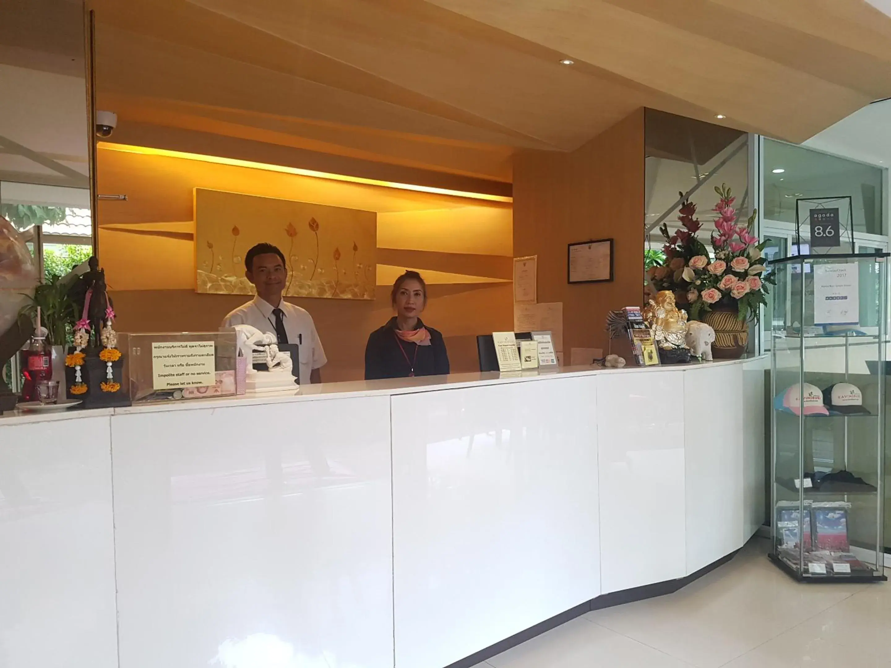 Lobby/Reception in Kavinburi Green Hotel (SHA Plus)