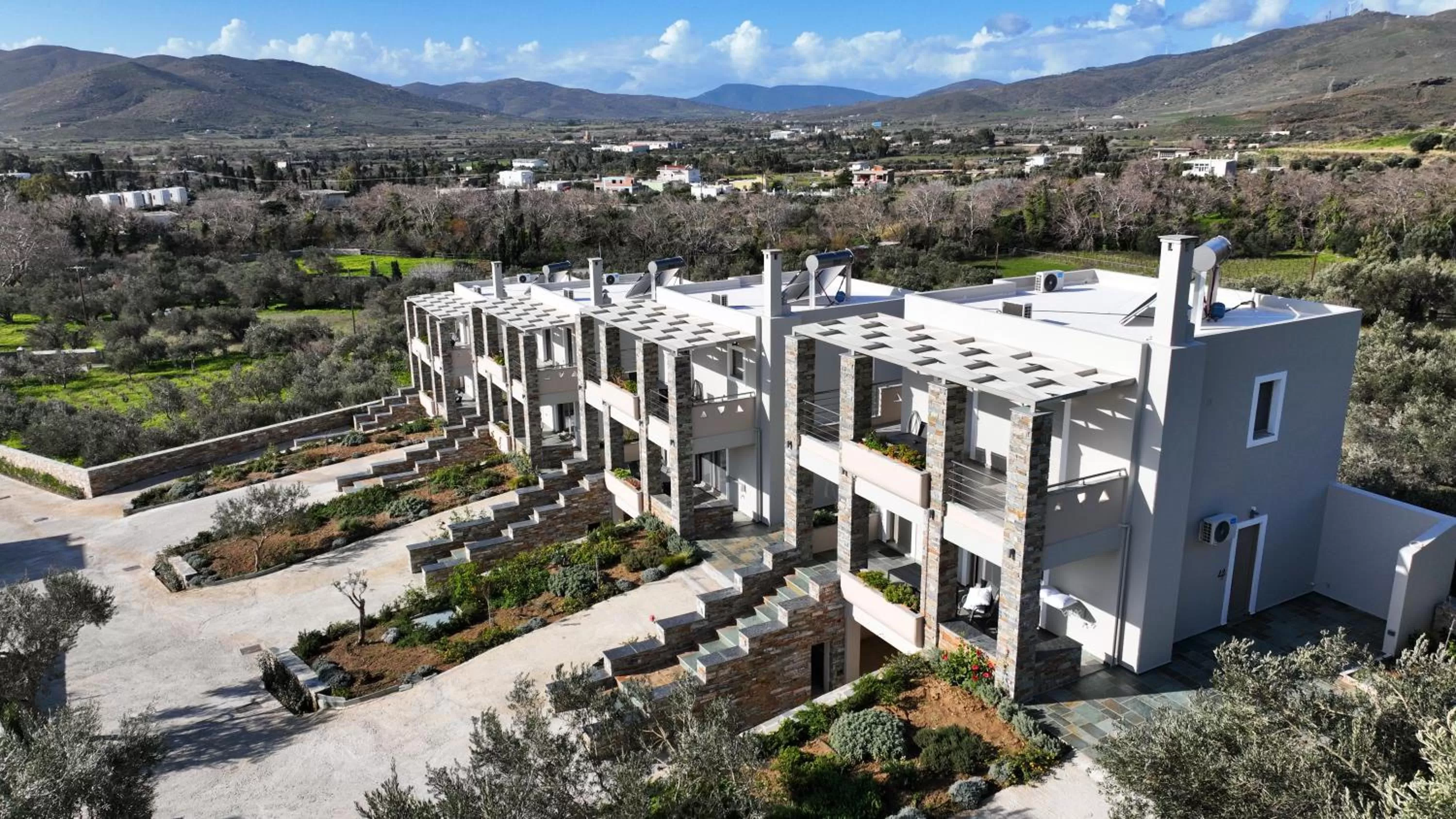 Property building in Vardians Villas & Suites