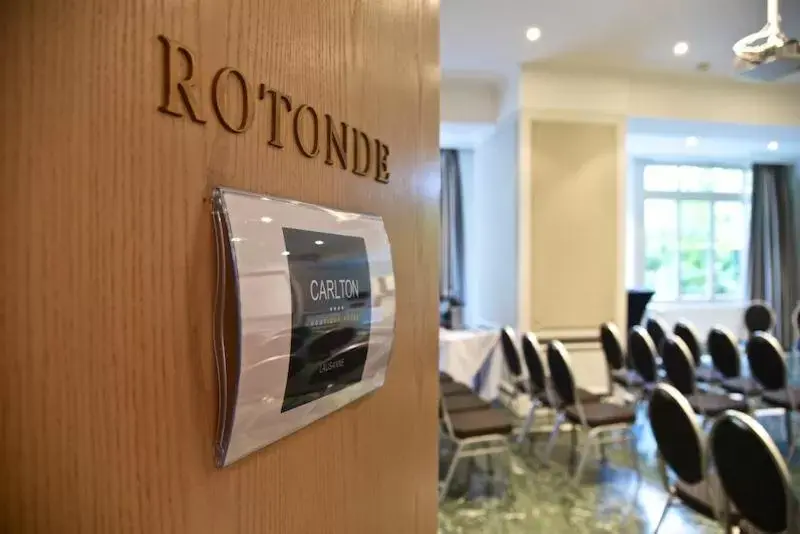 Meeting/conference room, Restaurant/Places to Eat in Carlton Lausanne Boutique Hôtel