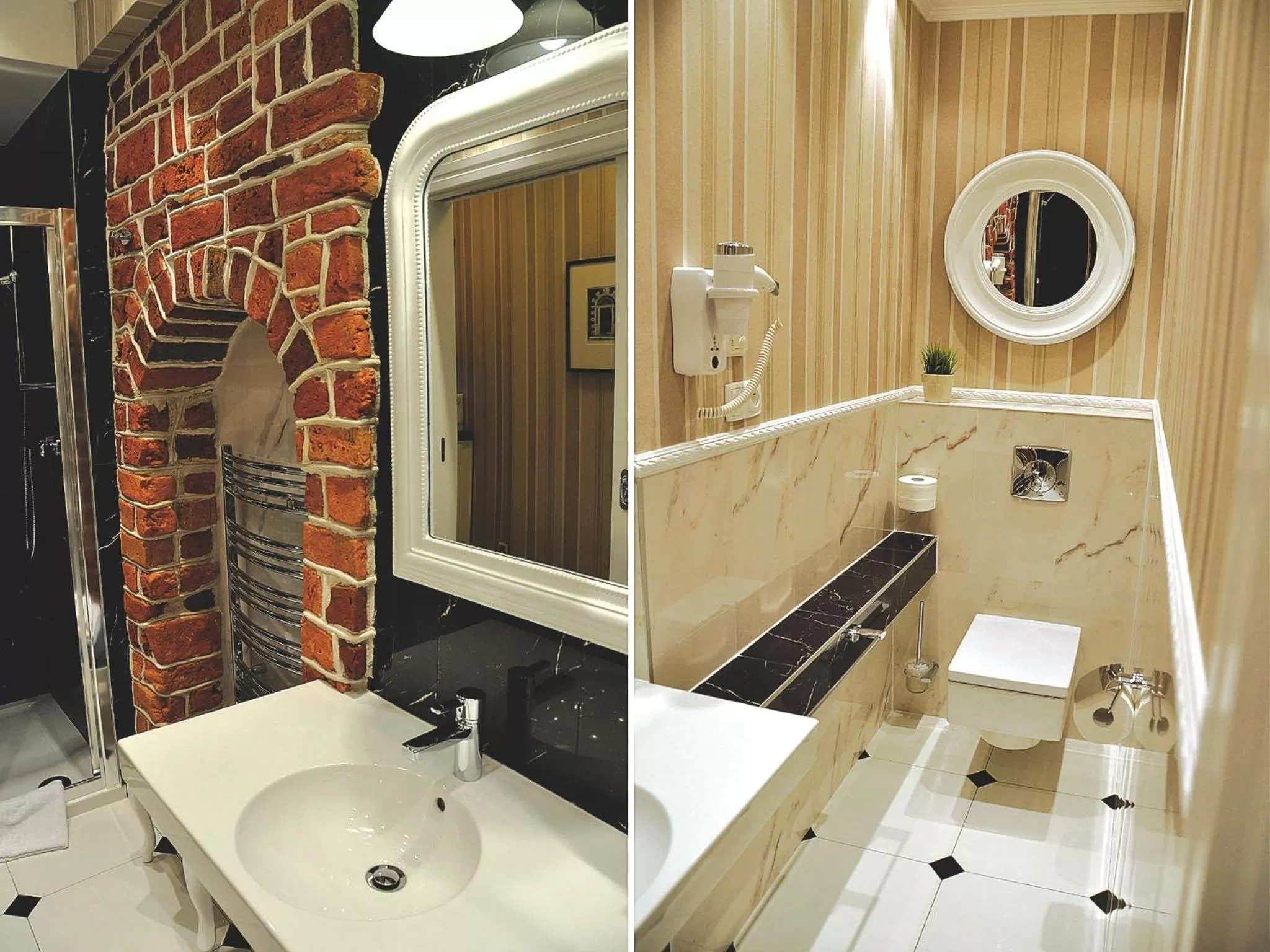 Shower in SleepWalker Boutique Suites