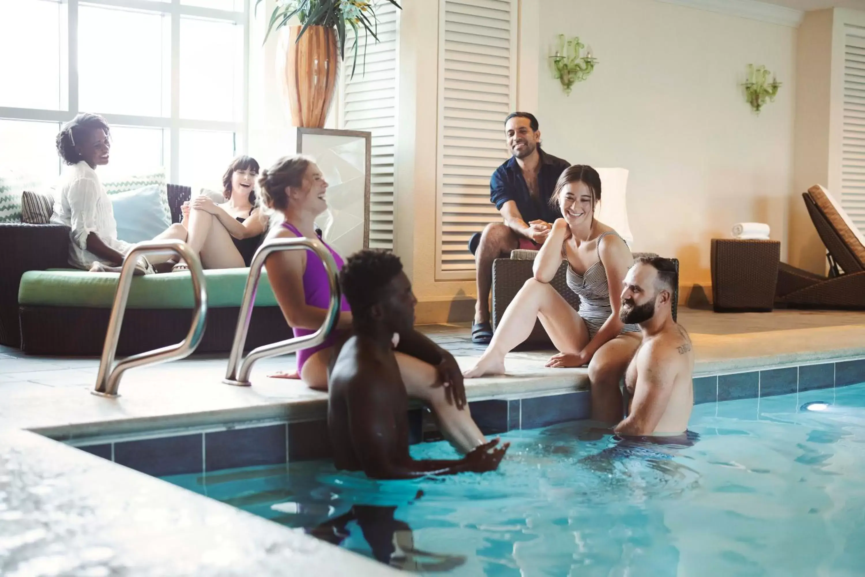 Swimming Pool in Grand America Hotel