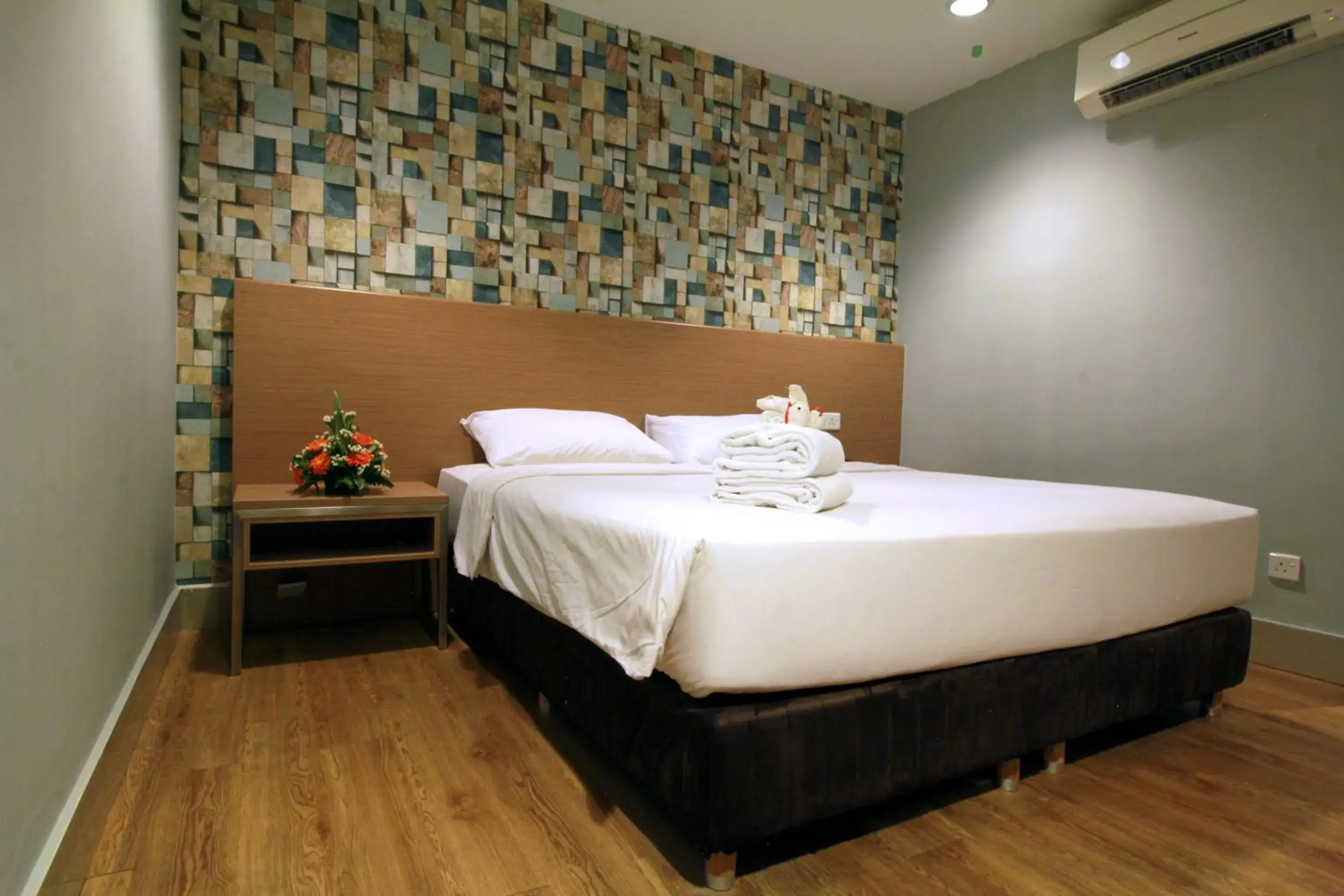 Bed in Hotel Pudu Plaza Kuala Lumpur