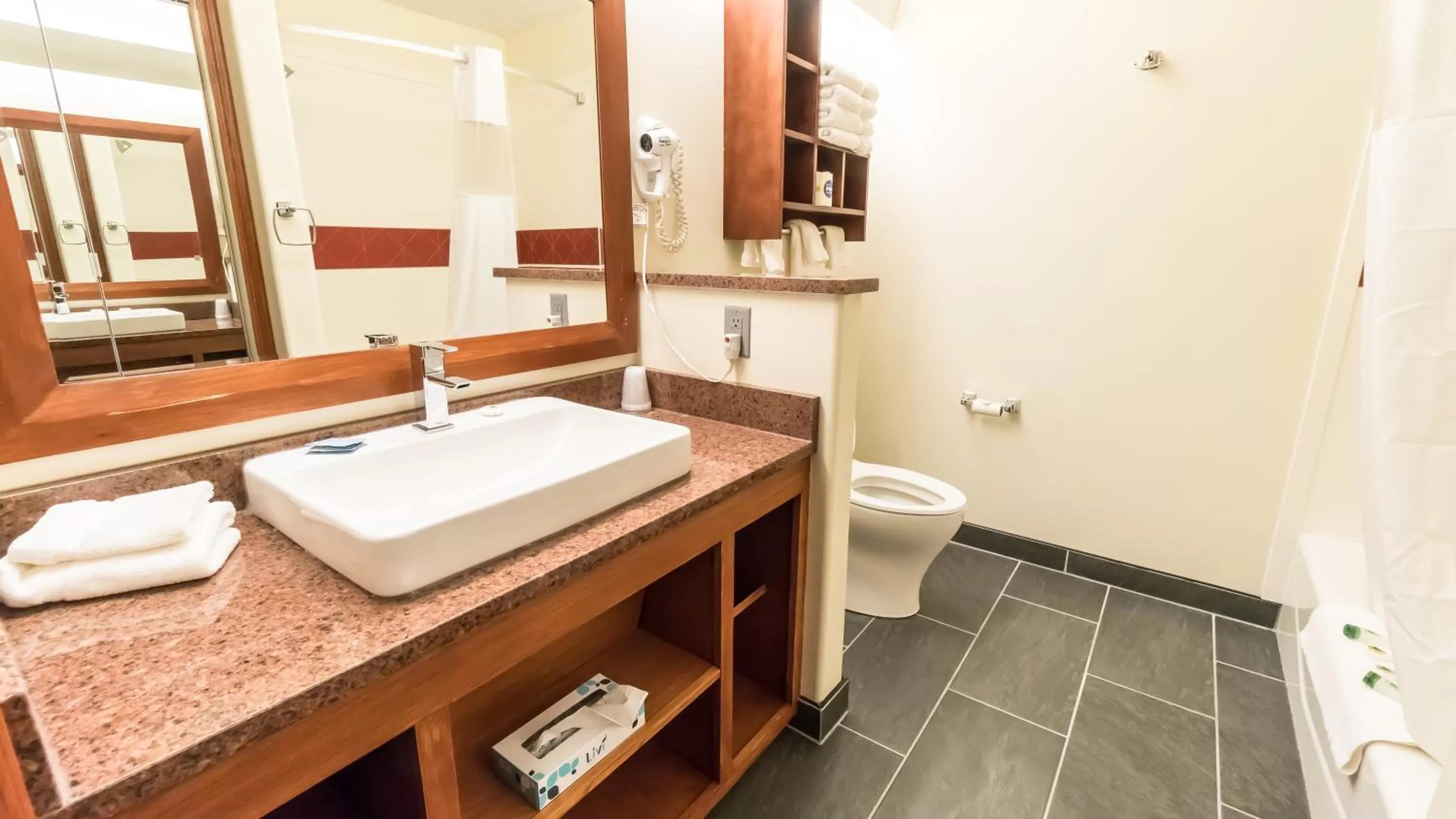 Bathroom in Shepherd Mountain Inn & Suites