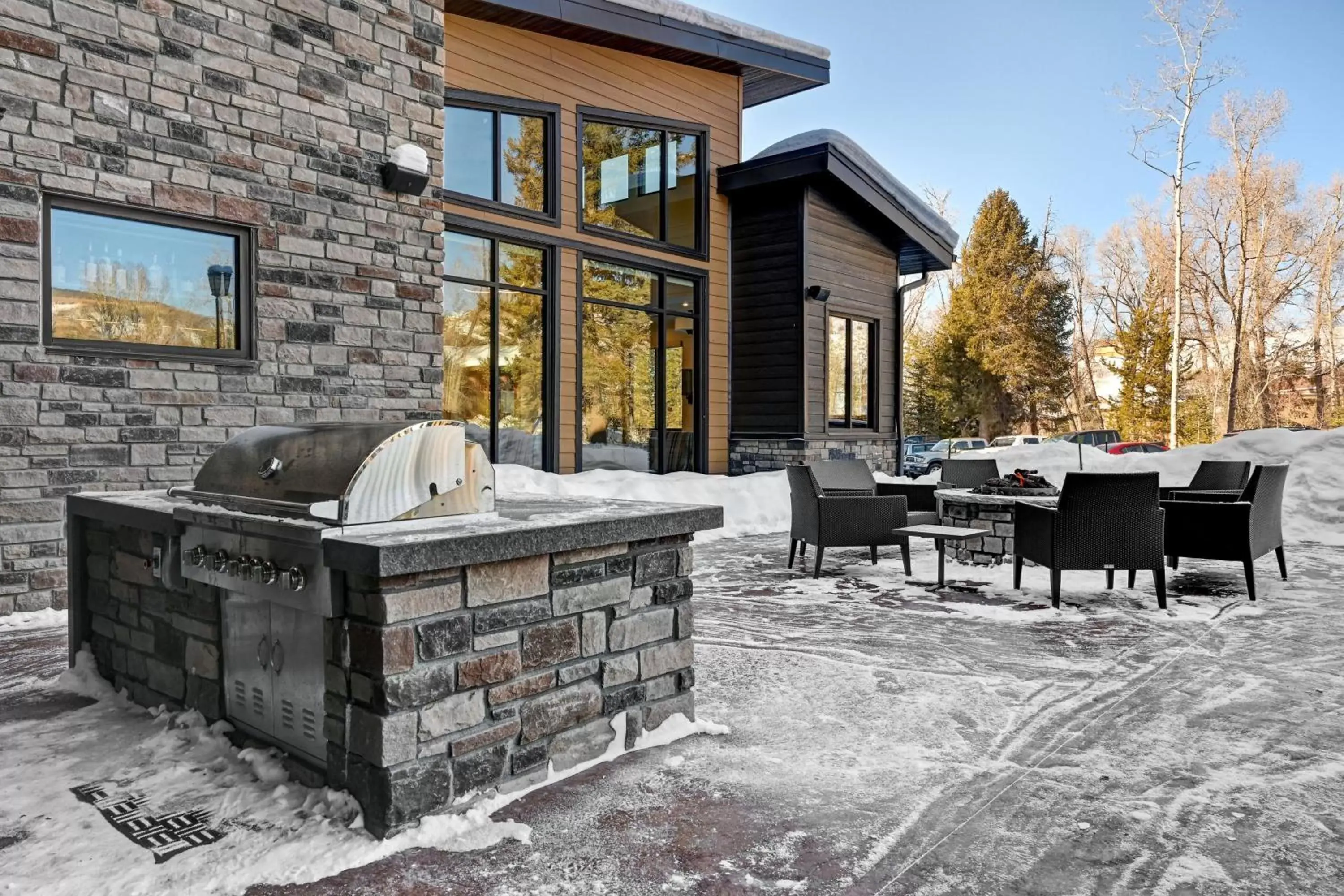 Restaurant/places to eat, Property Building in Residence Inn by Marriott Steamboat Springs