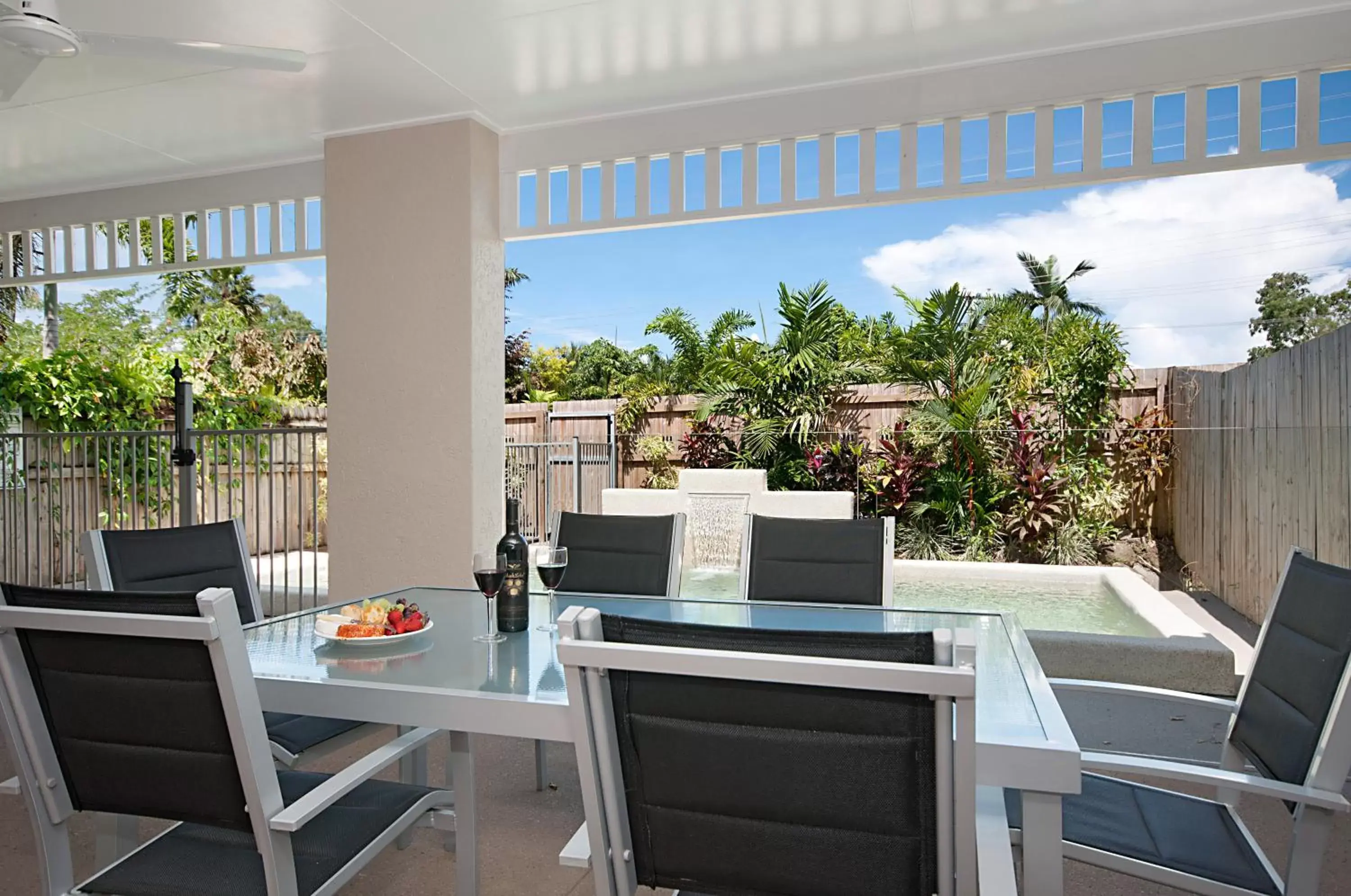 Balcony/Terrace in The Villas Palm Cove