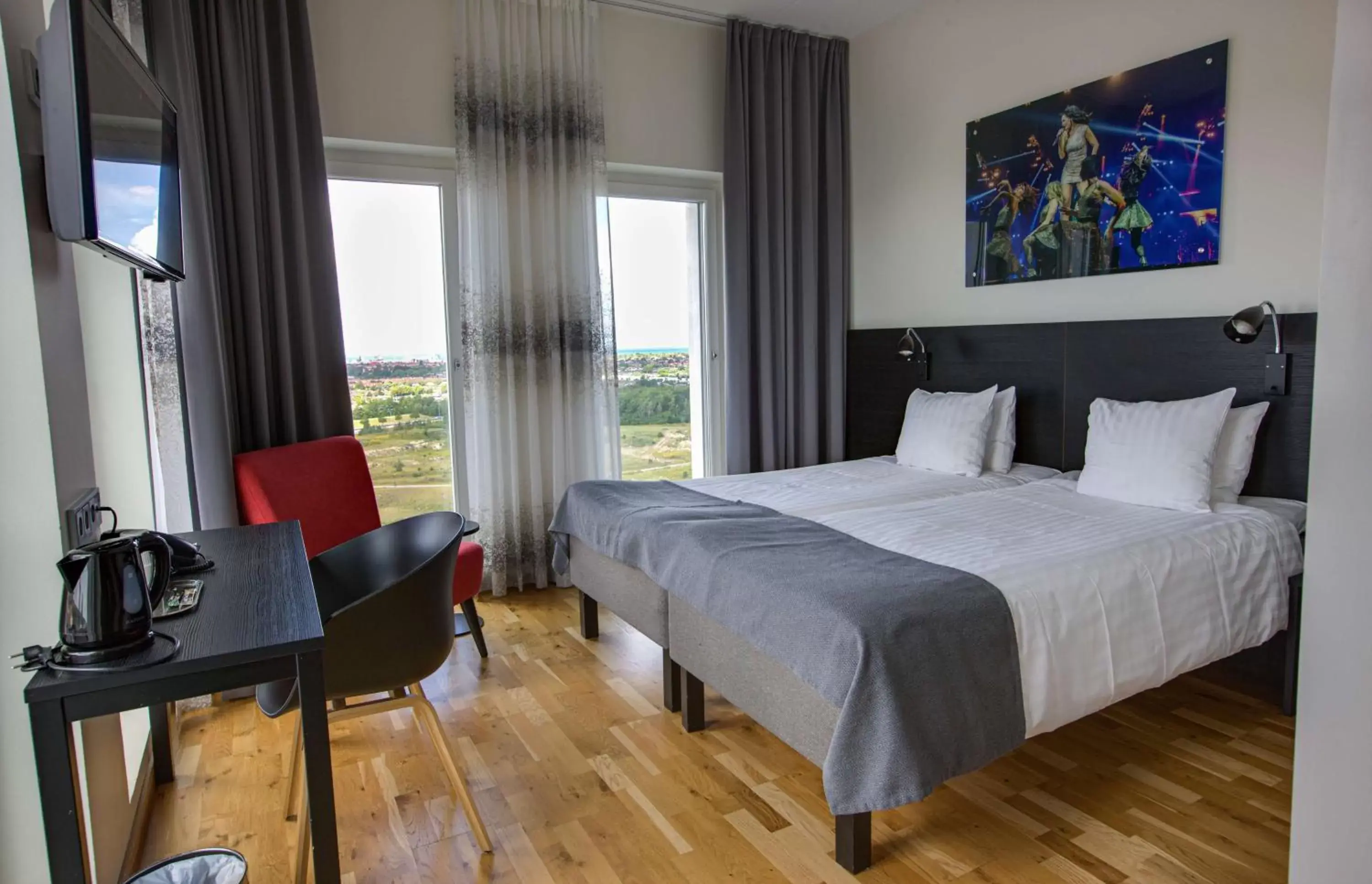 Photo of the whole room, Bed in Best Western Malmo Arena Hotel