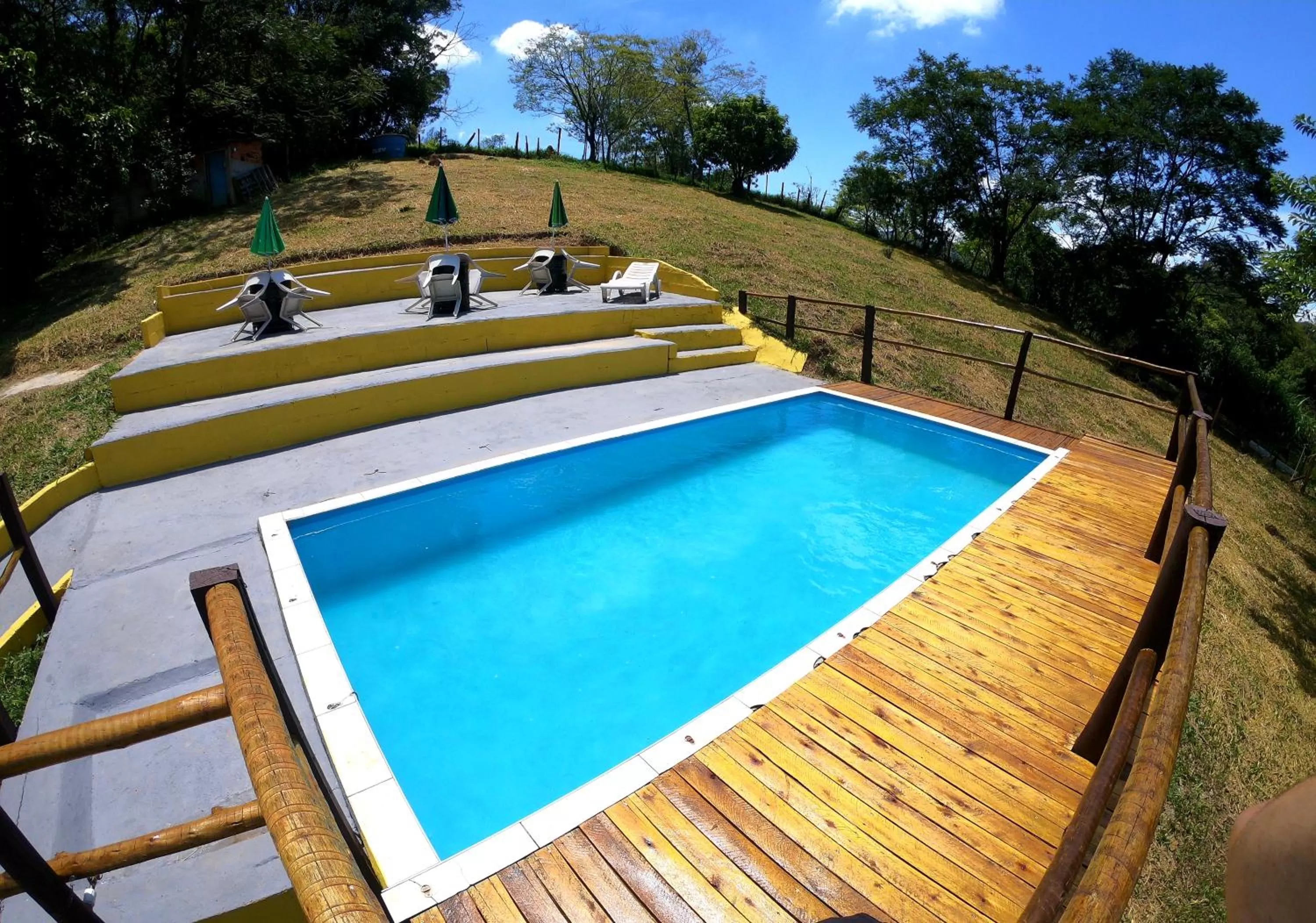 Swimming pool, Pool View in Pousada Solar da Montanha