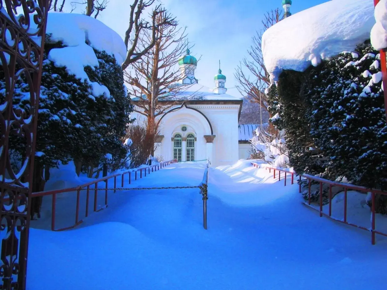 Winter in Hakodate Motomachi Hotel