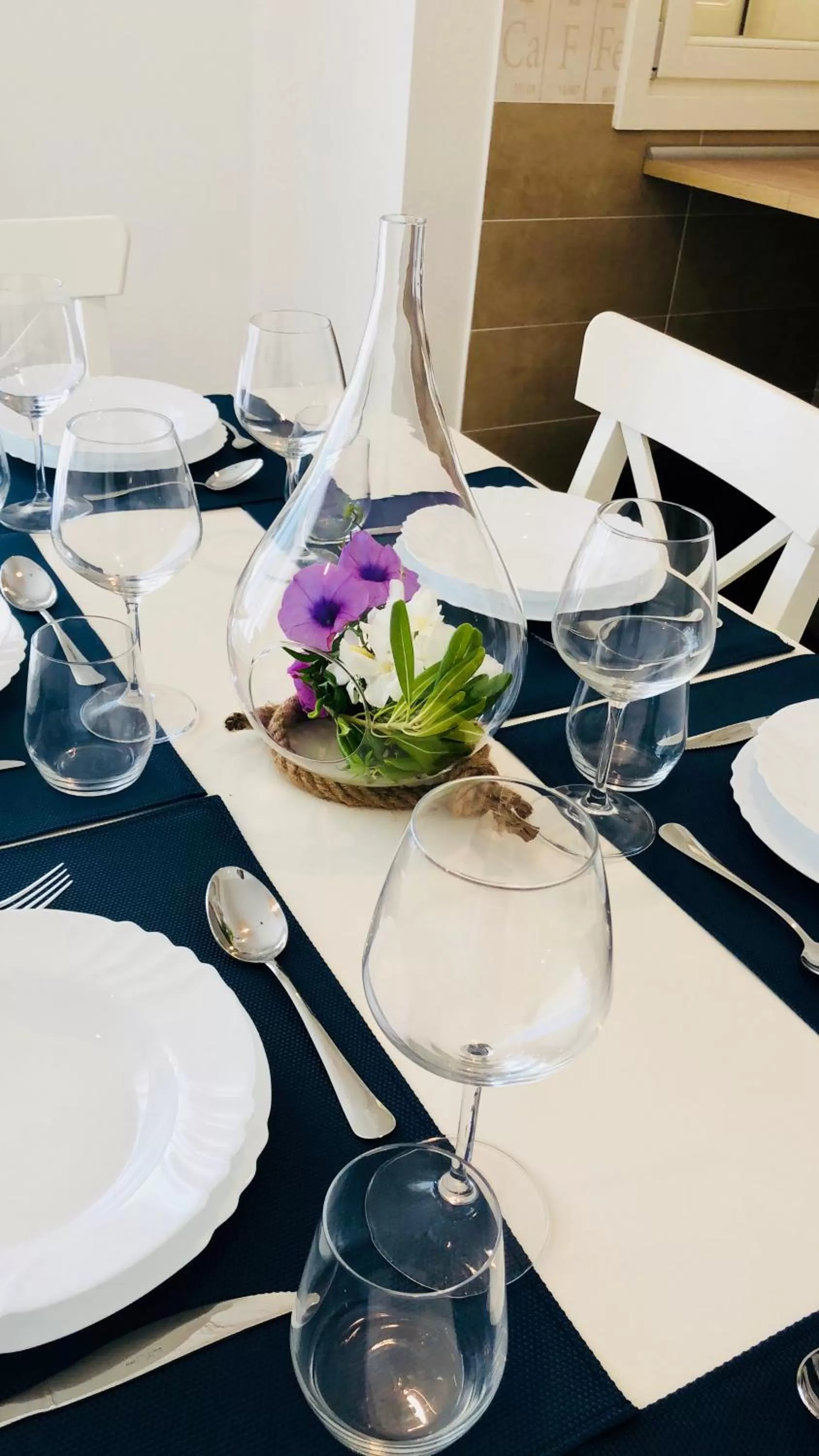 Dining area in Residence Mar Mediterraneo