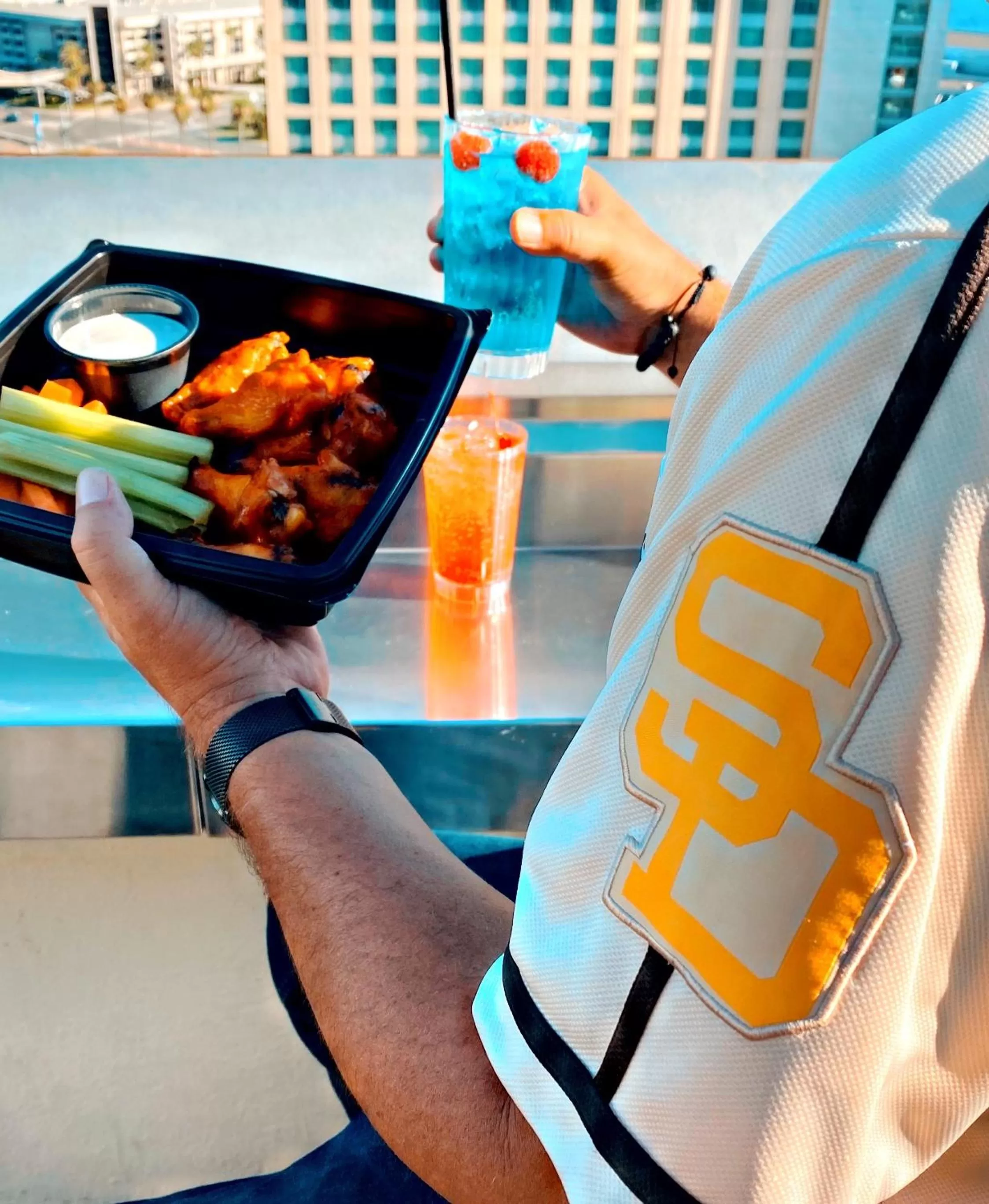 Food and drinks in San Diego Marriott Gaslamp Quarter