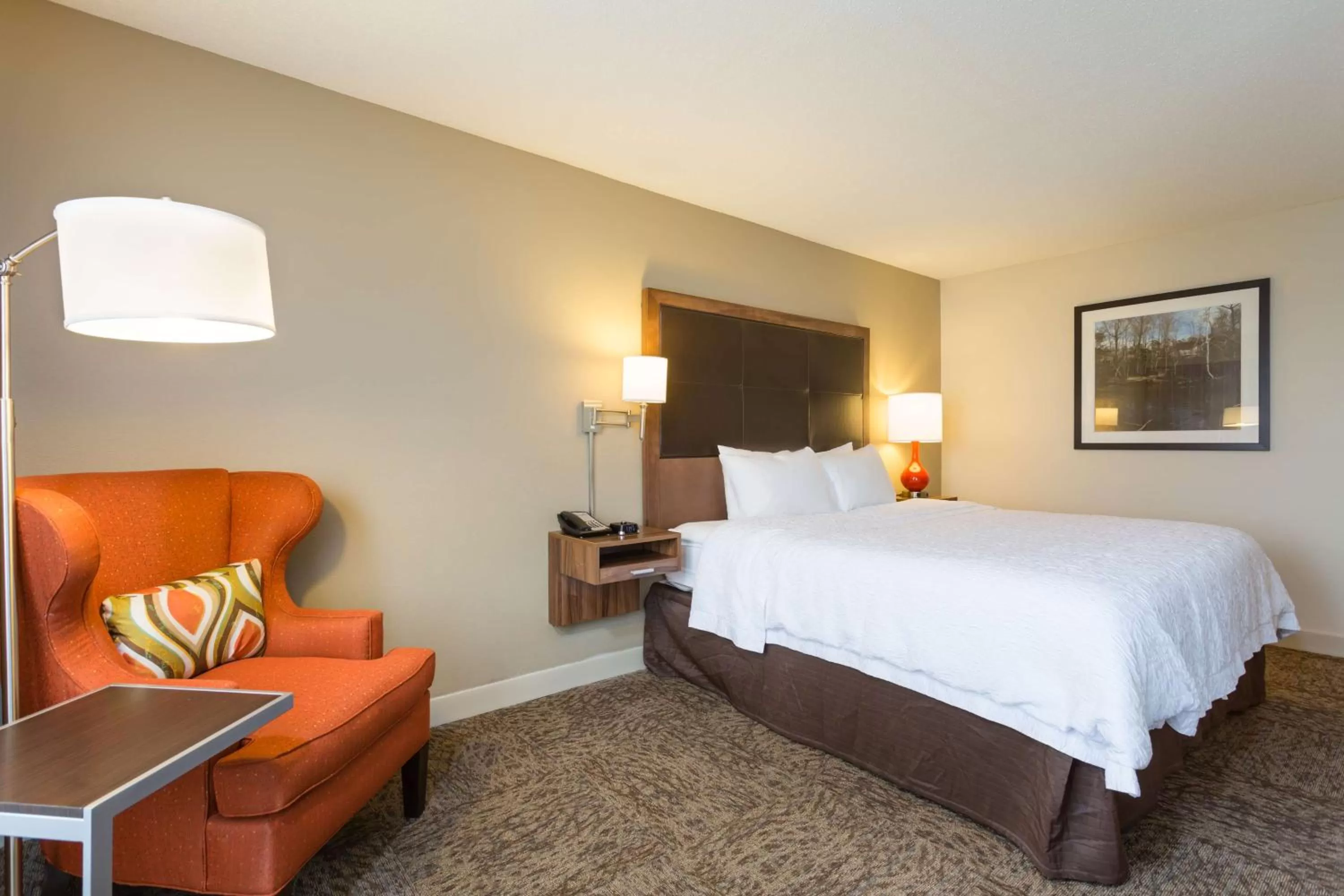 Bed in Hampton Inn Havelock