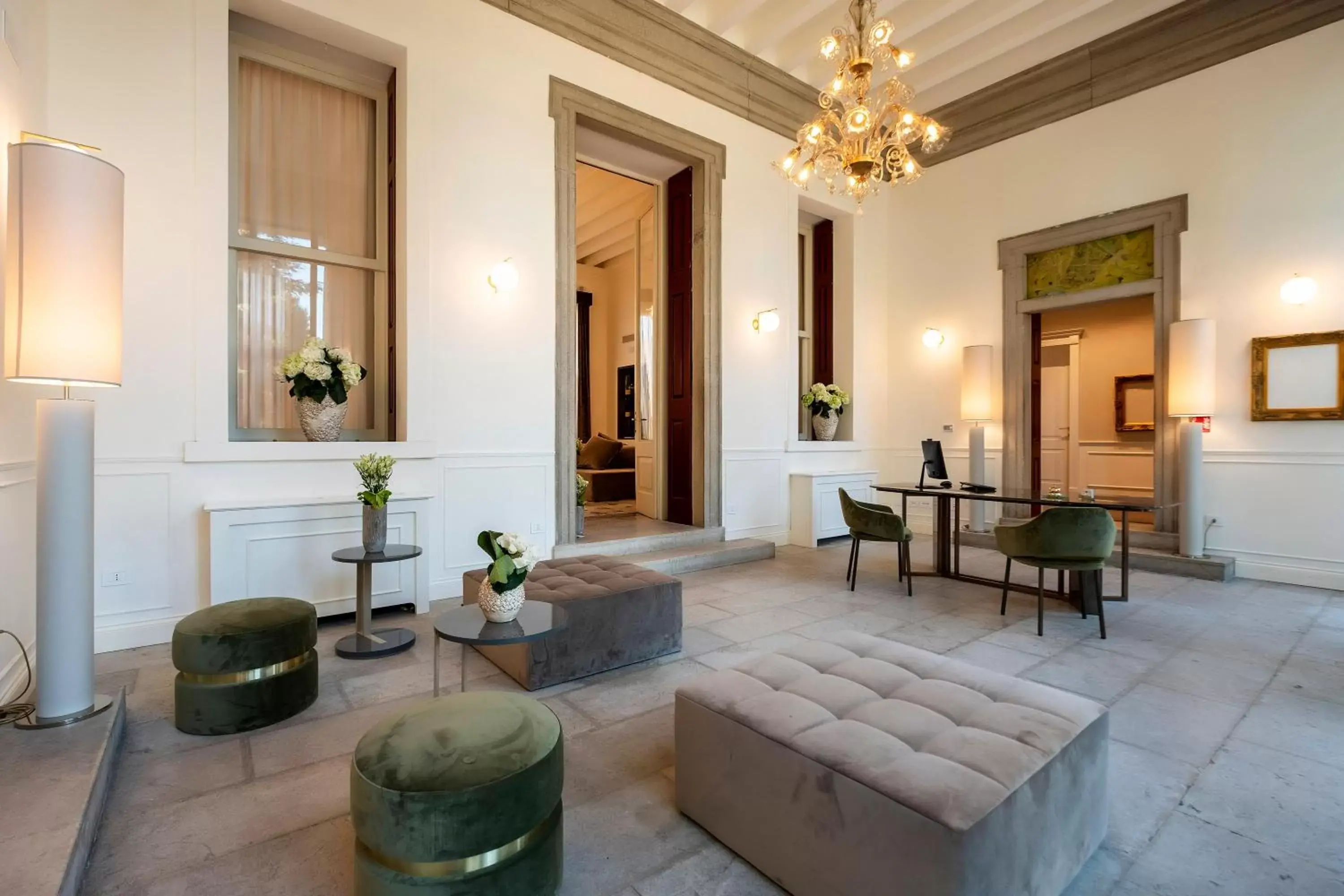 Seating Area in Hotel Villa Soligo - Small Luxury Hotels of the World