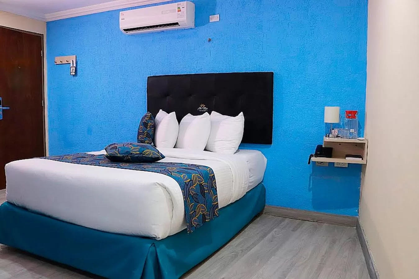 Bed in Hotel Alto Mar