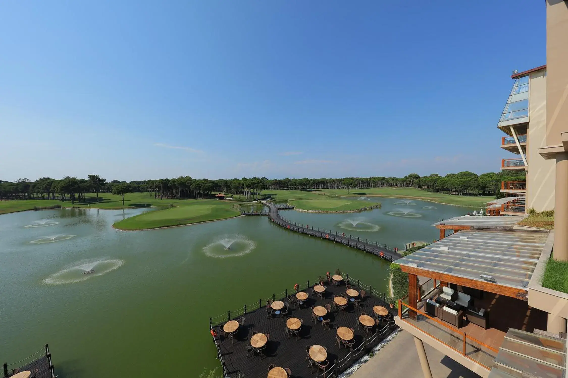 Lake view in Sueno Hotels Golf Belek
