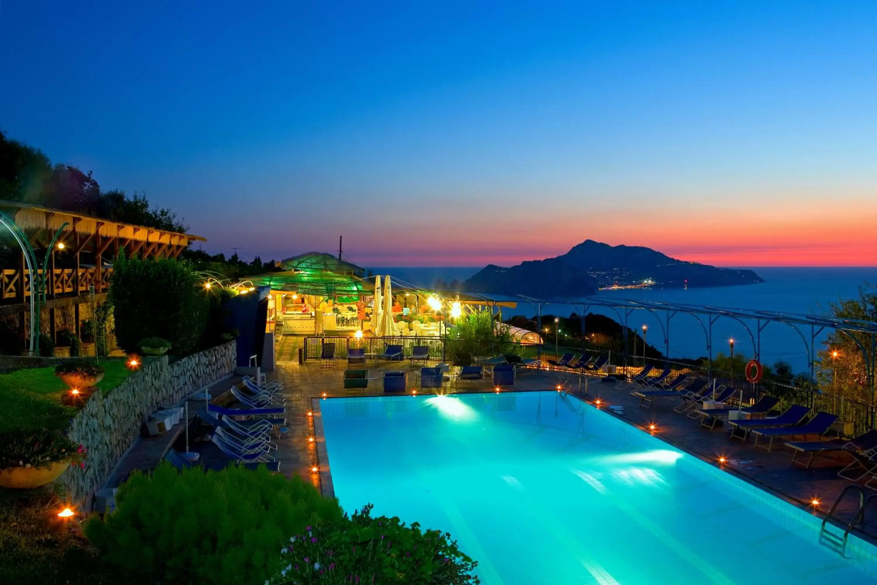 Facade/entrance, Pool View in Gocce Di Capri Resort