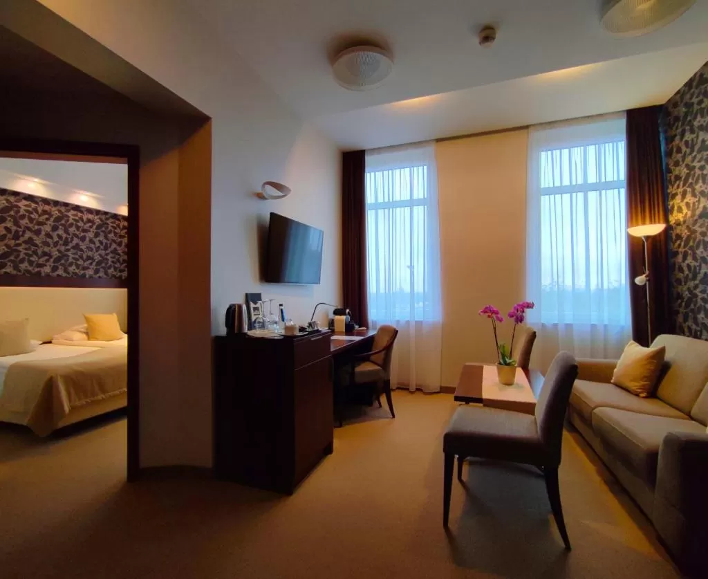 Bed in Hotel Zamek Centrum