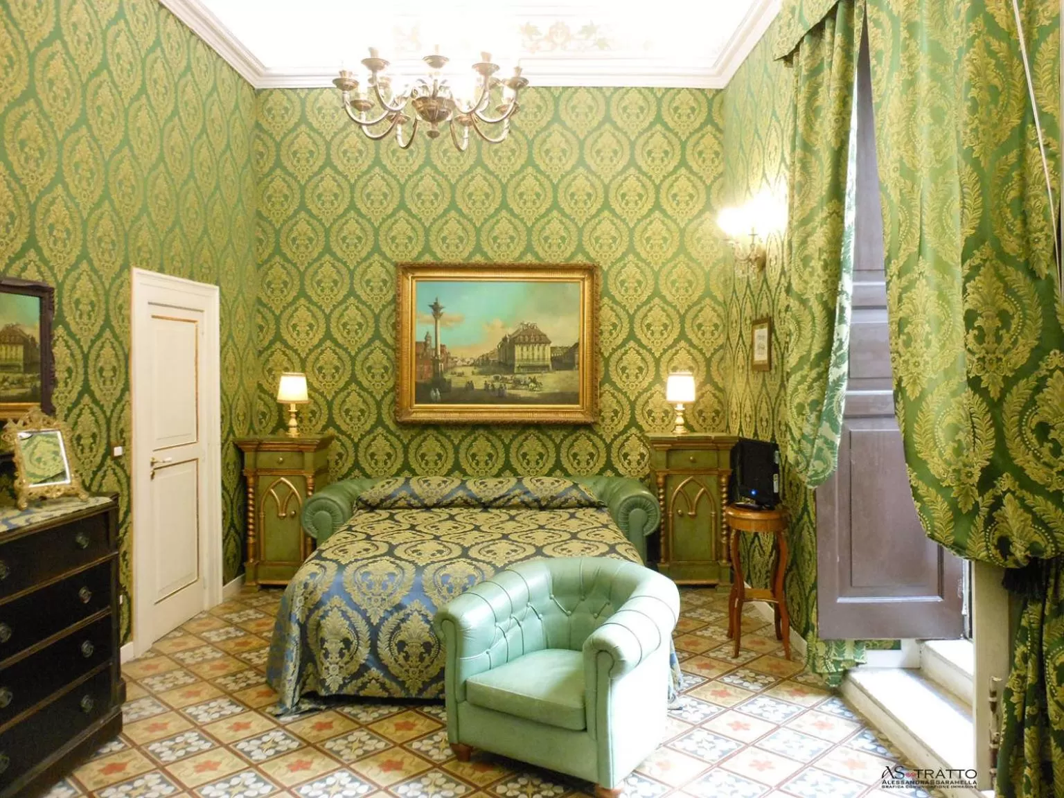 Photo of the whole room, Seating Area in Palazzo Antica Via Appia