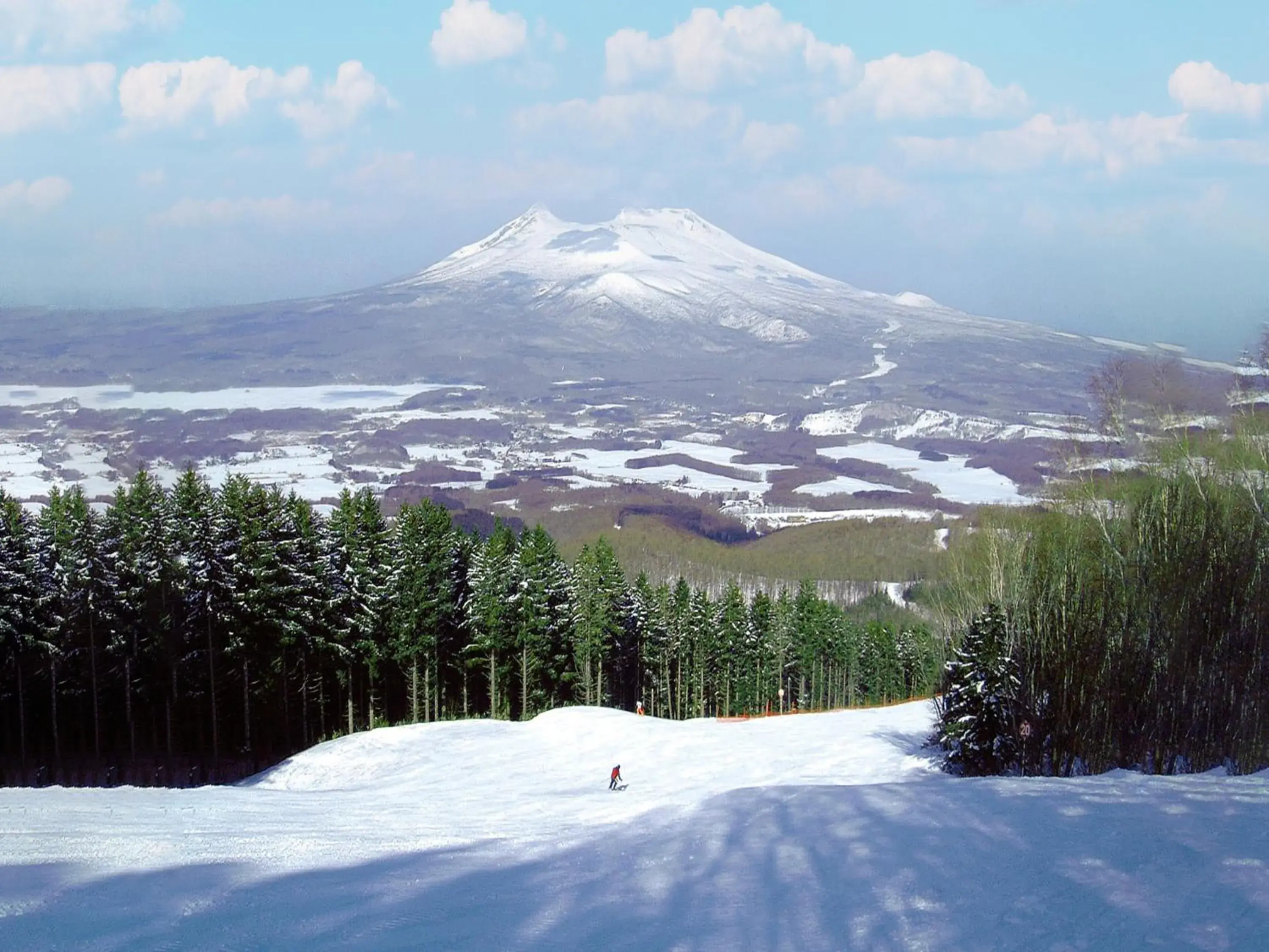 Skiing, Winter in Hakodate Onuma Prince Hotel