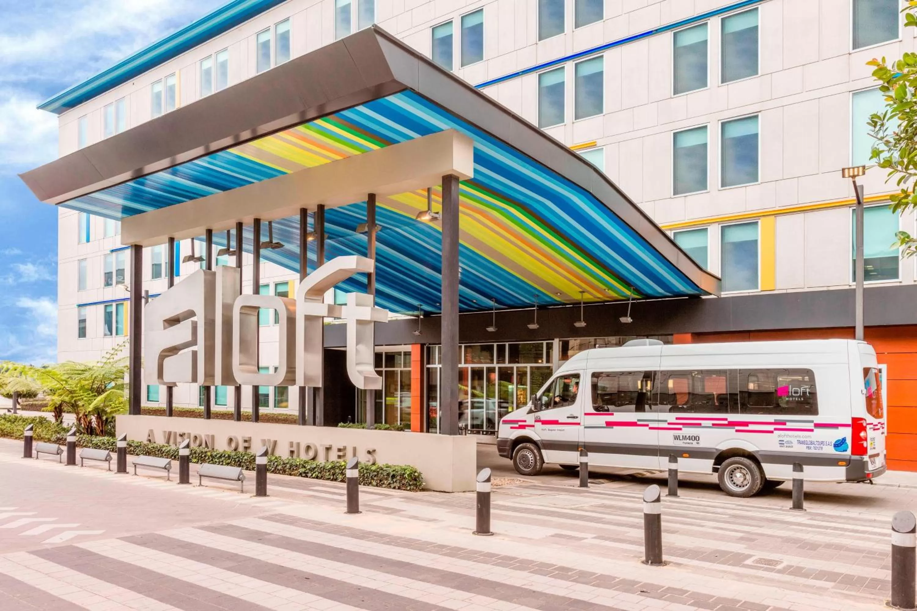 Property building in Aloft Bogotá Airport