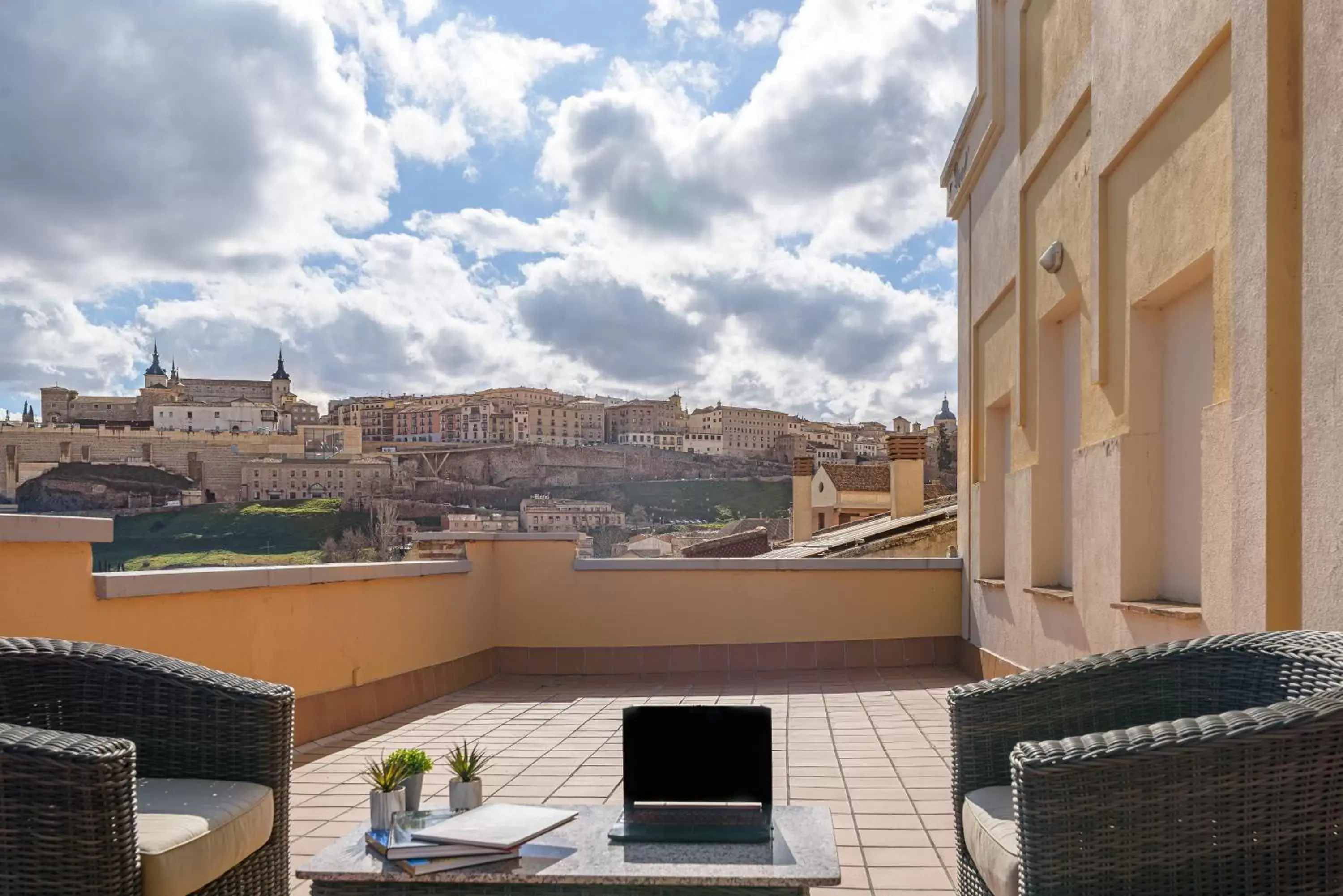 Balcony/Terrace in Hotel Zentral Mayoral